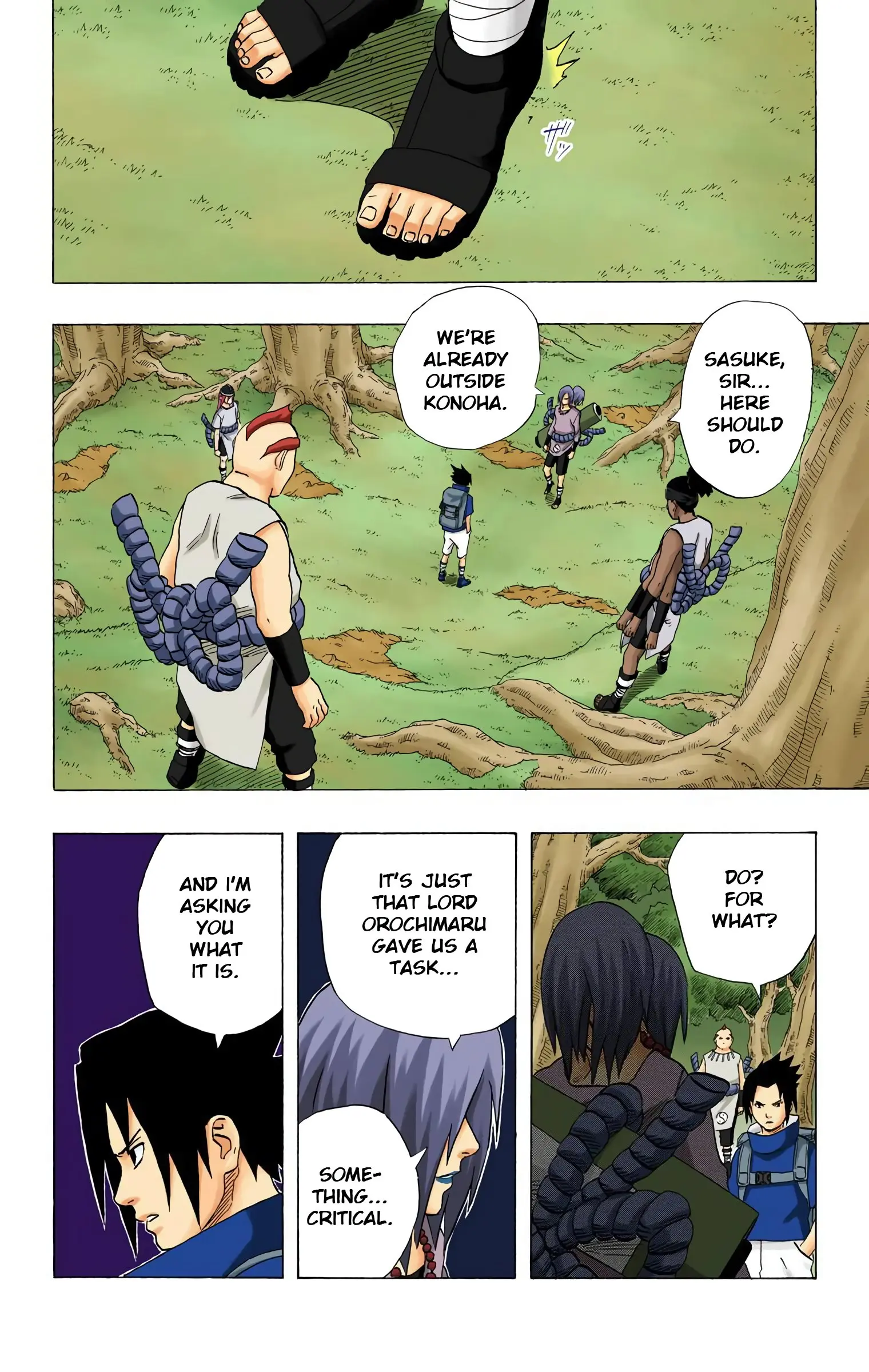 Naruto Colored Manga Online, chapter 183, page 17