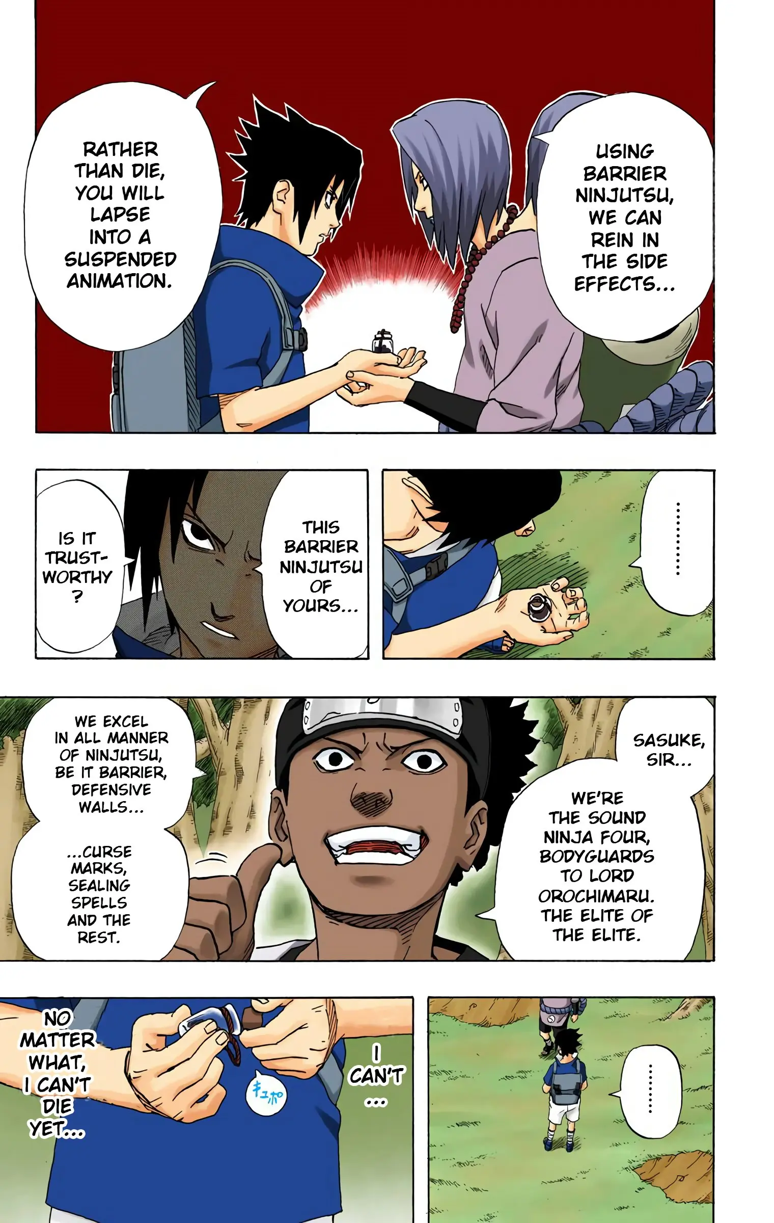 Naruto Colored Manga Online, chapter 184, page 5