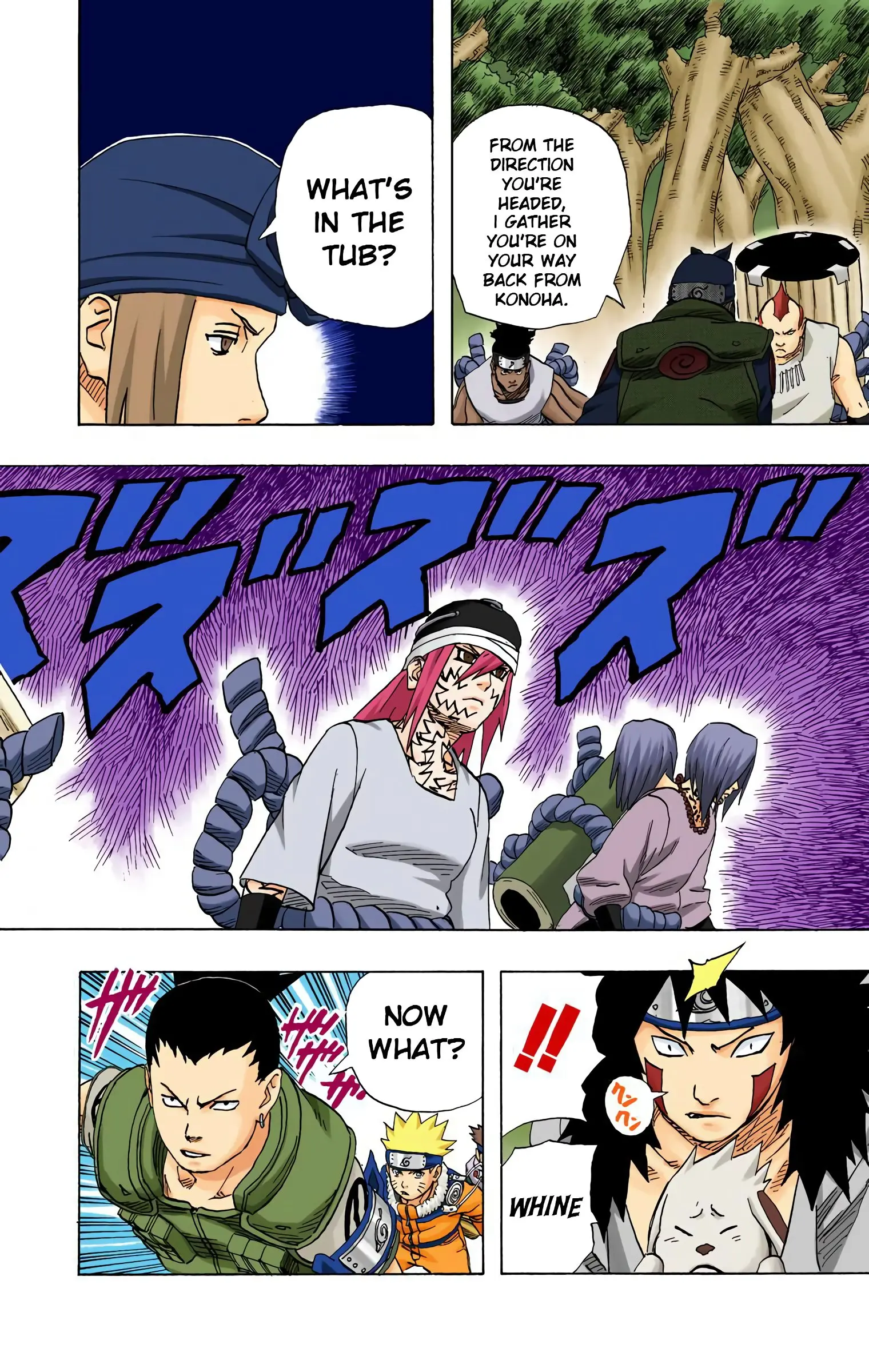 Naruto Colored Manga Online, chapter 184, page 18