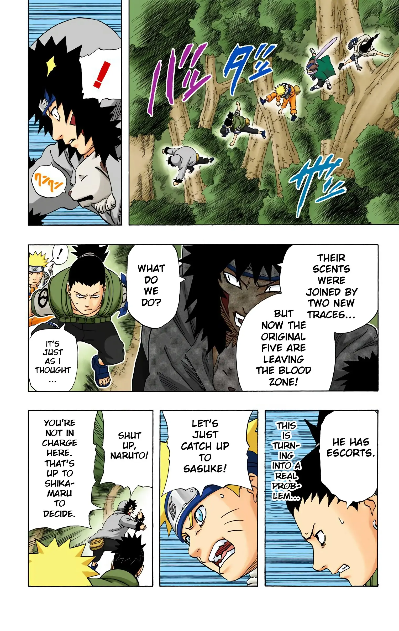 Naruto Colored Manga Online, chapter 185, page 9