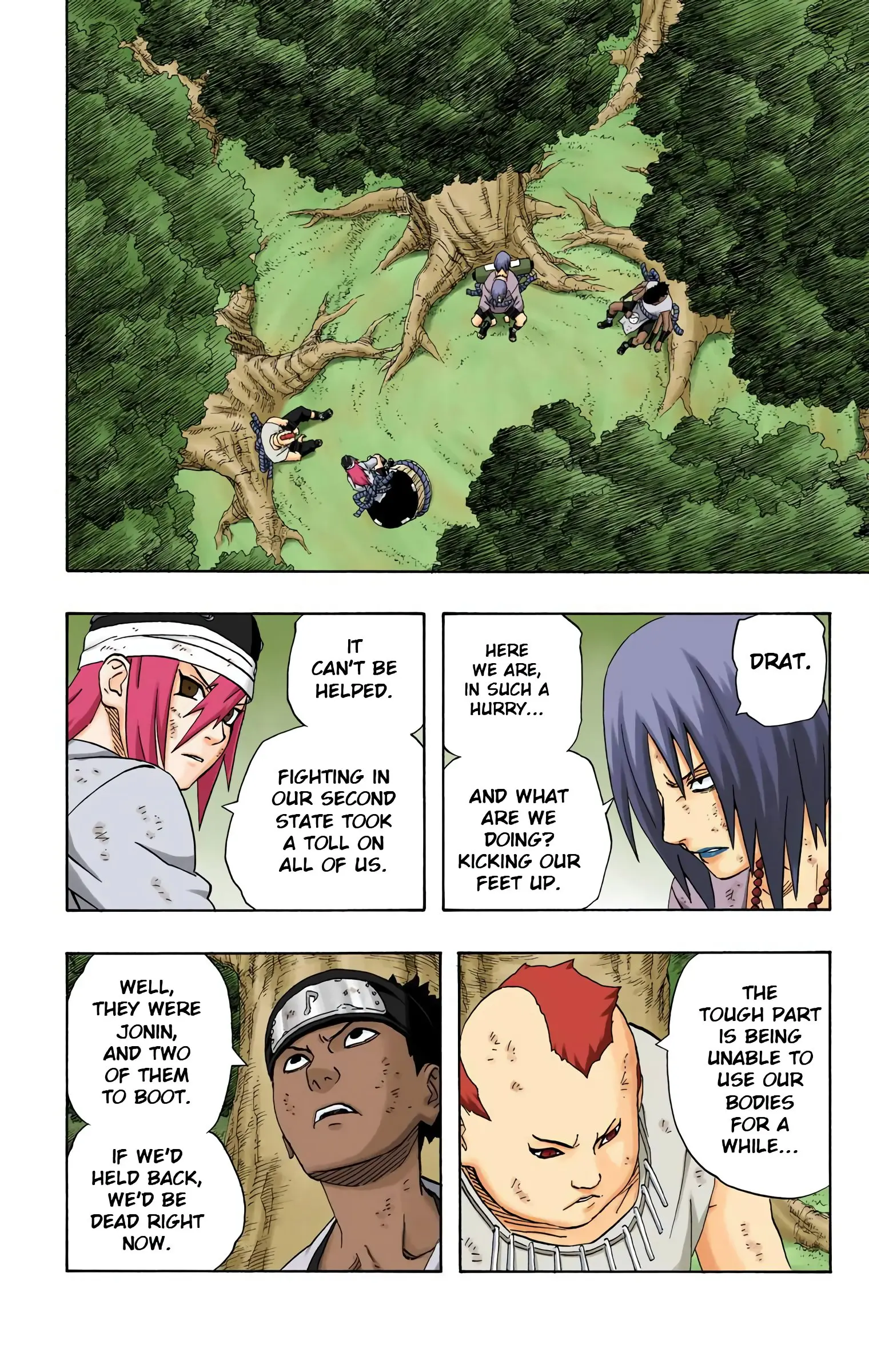 Naruto Colored Manga Online, chapter 186, page 2