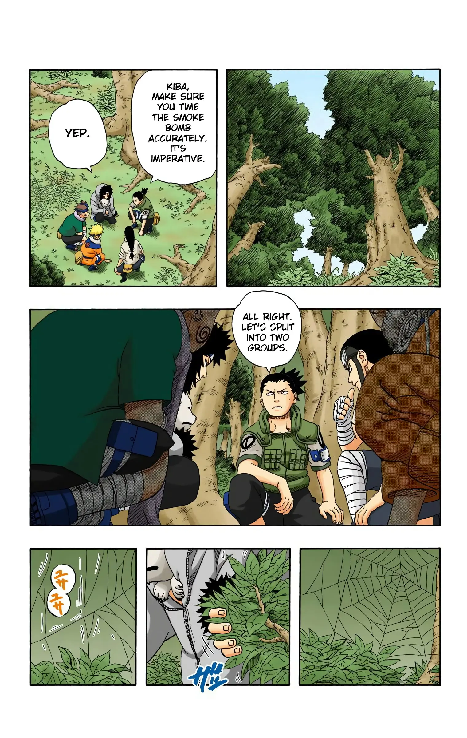 Naruto Colored Manga Online, chapter 186, page 3