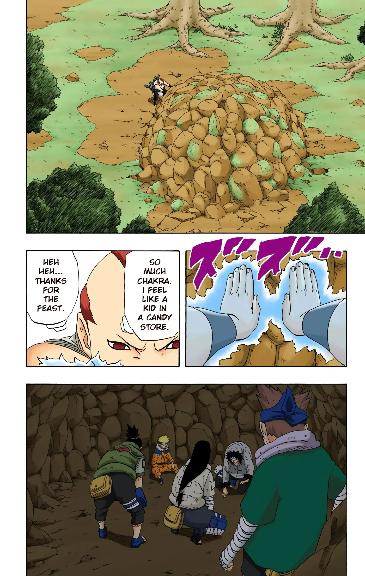 Naruto Colored Manga Online, chapter 187, page 2