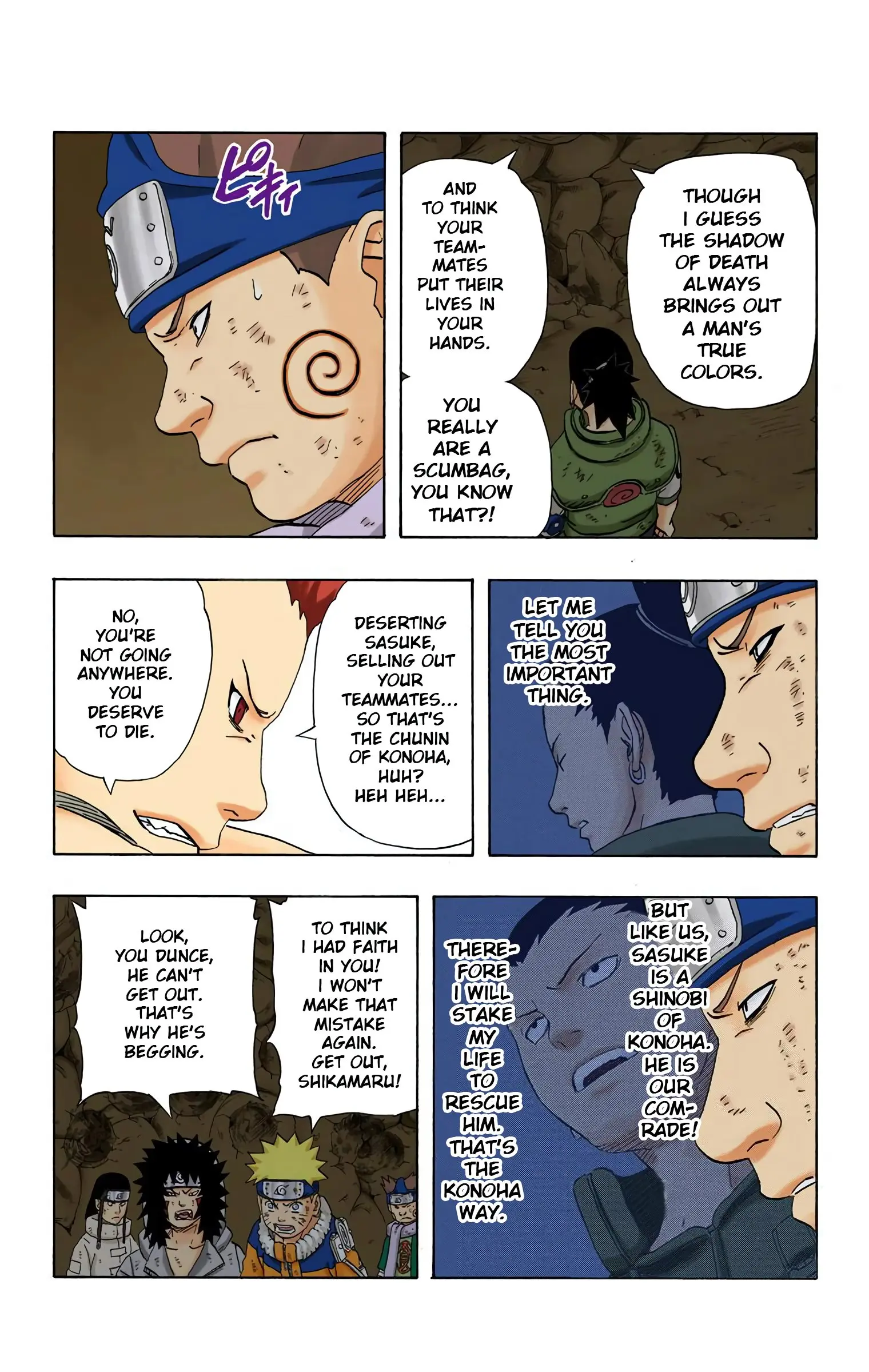 Naruto Colored Manga Online, chapter 187, page 11