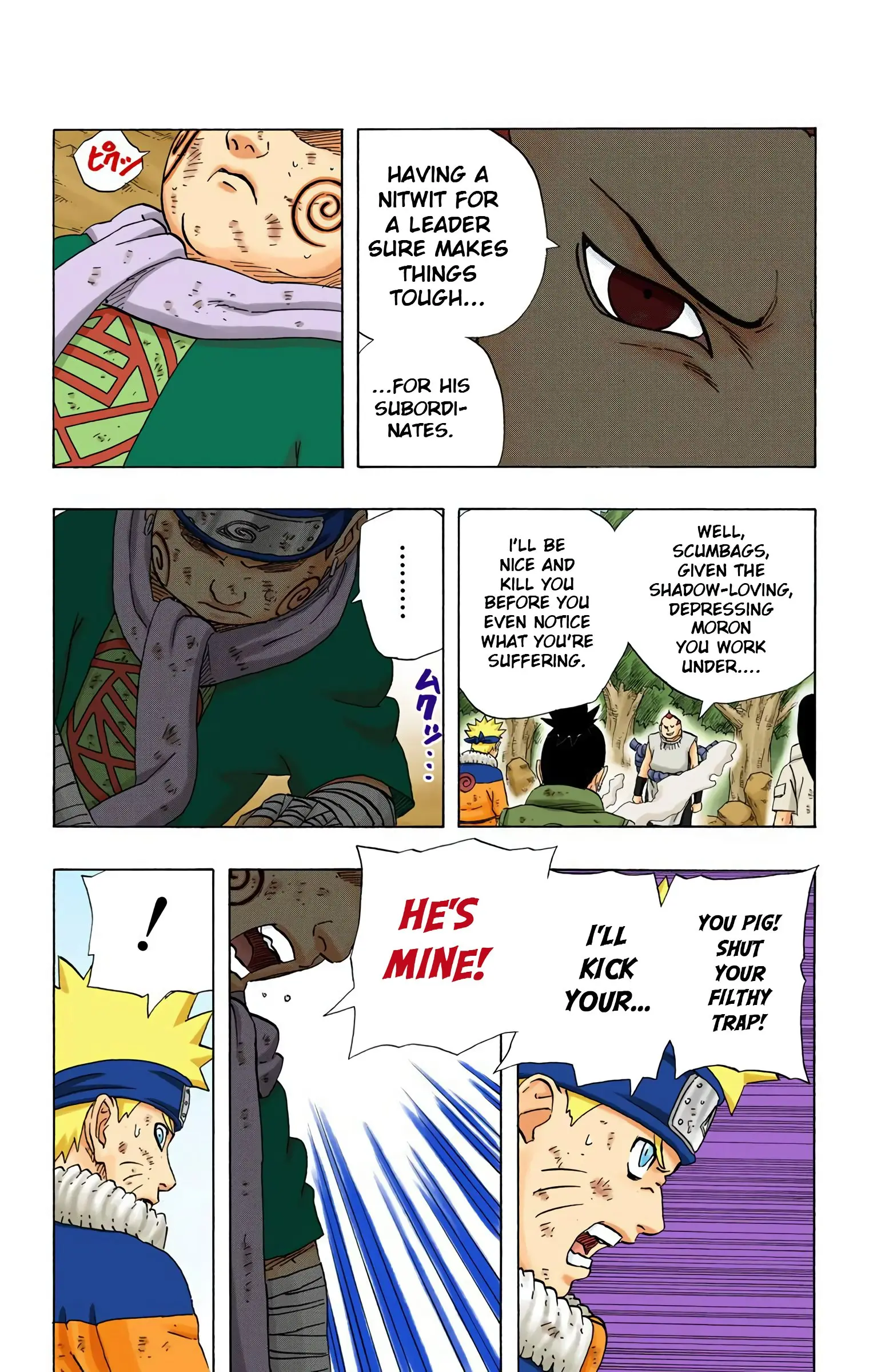 Naruto Colored Manga Online, chapter 188, page 13
