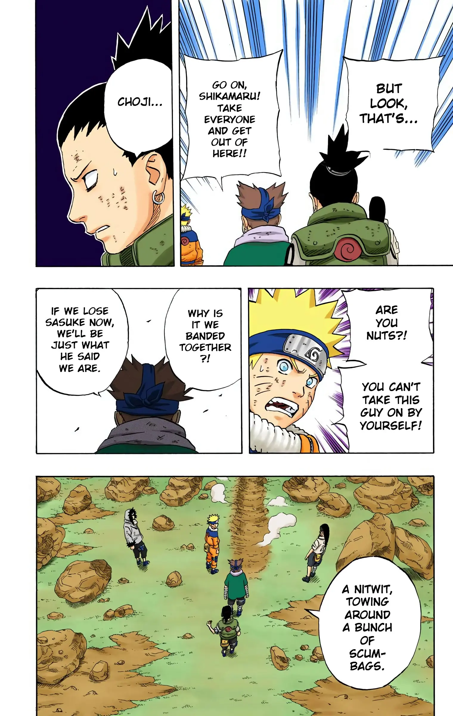 Naruto Colored Manga Online, chapter 188, page 16