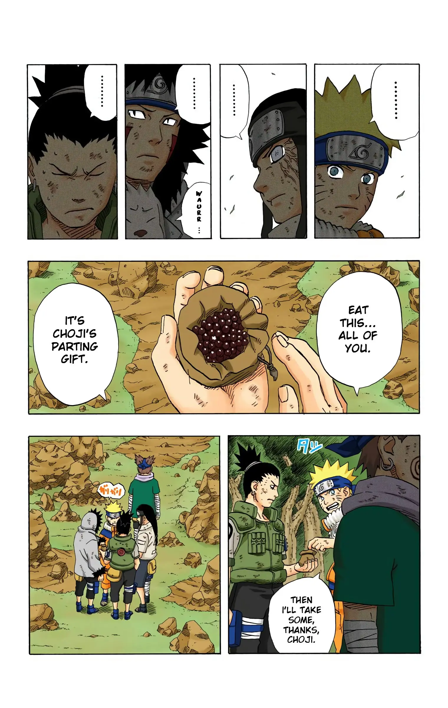 Naruto Colored Manga Online, chapter 188, page 17