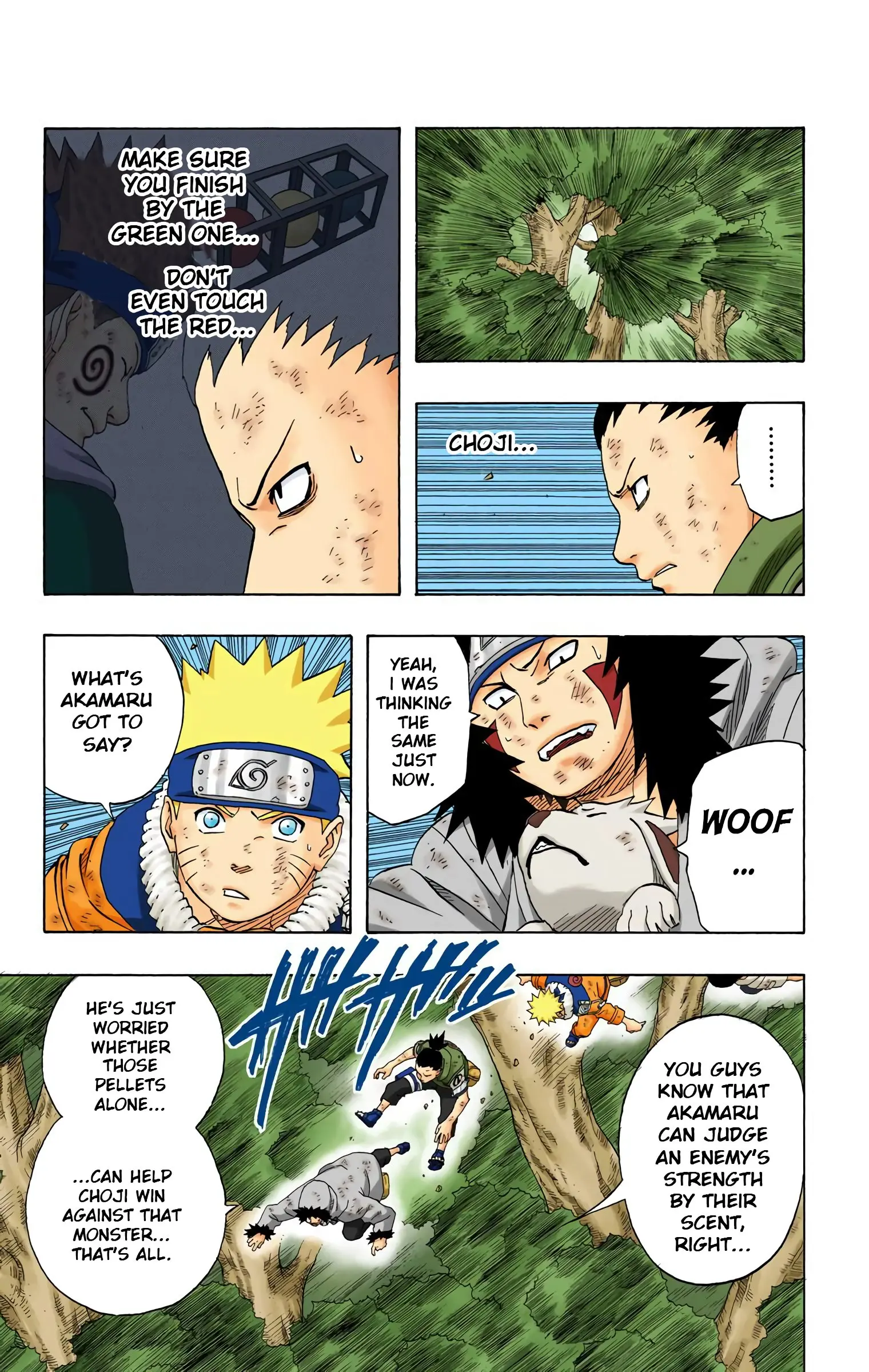 Naruto Colored Manga Online, chapter 189, page 5