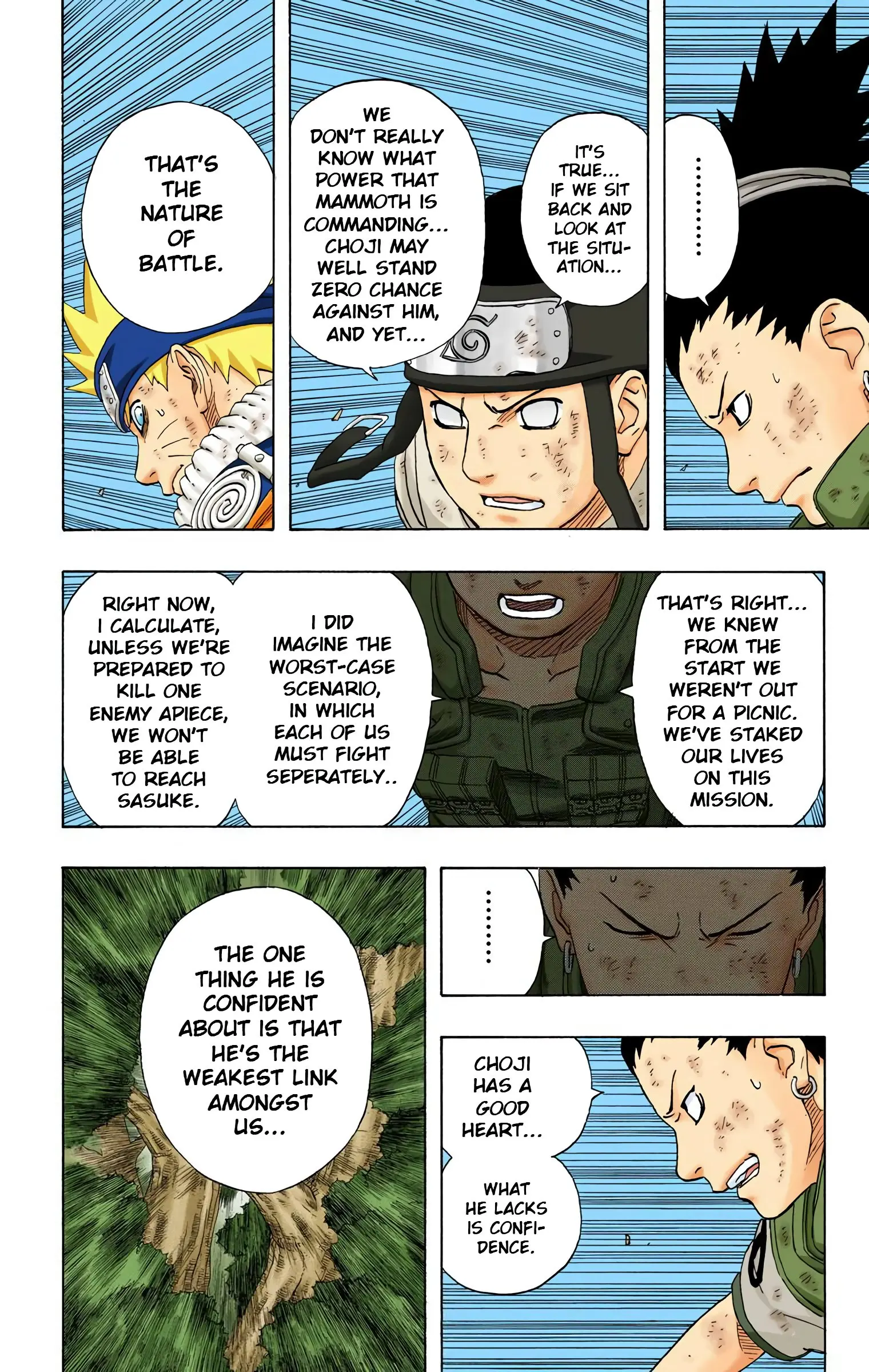 Naruto Colored Manga Online, chapter 189, page 6