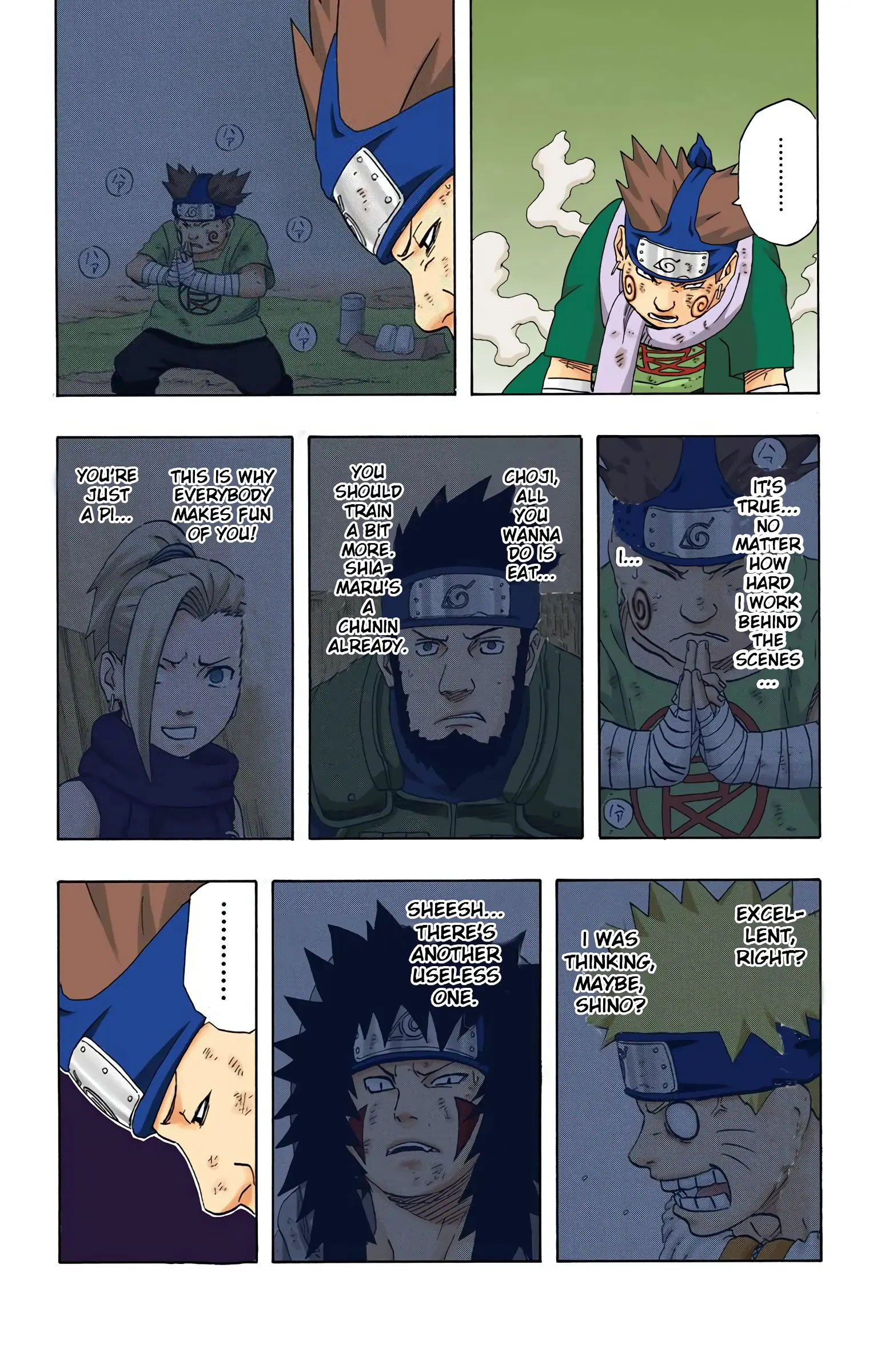 Naruto Colored Manga Online, chapter 189, page 11