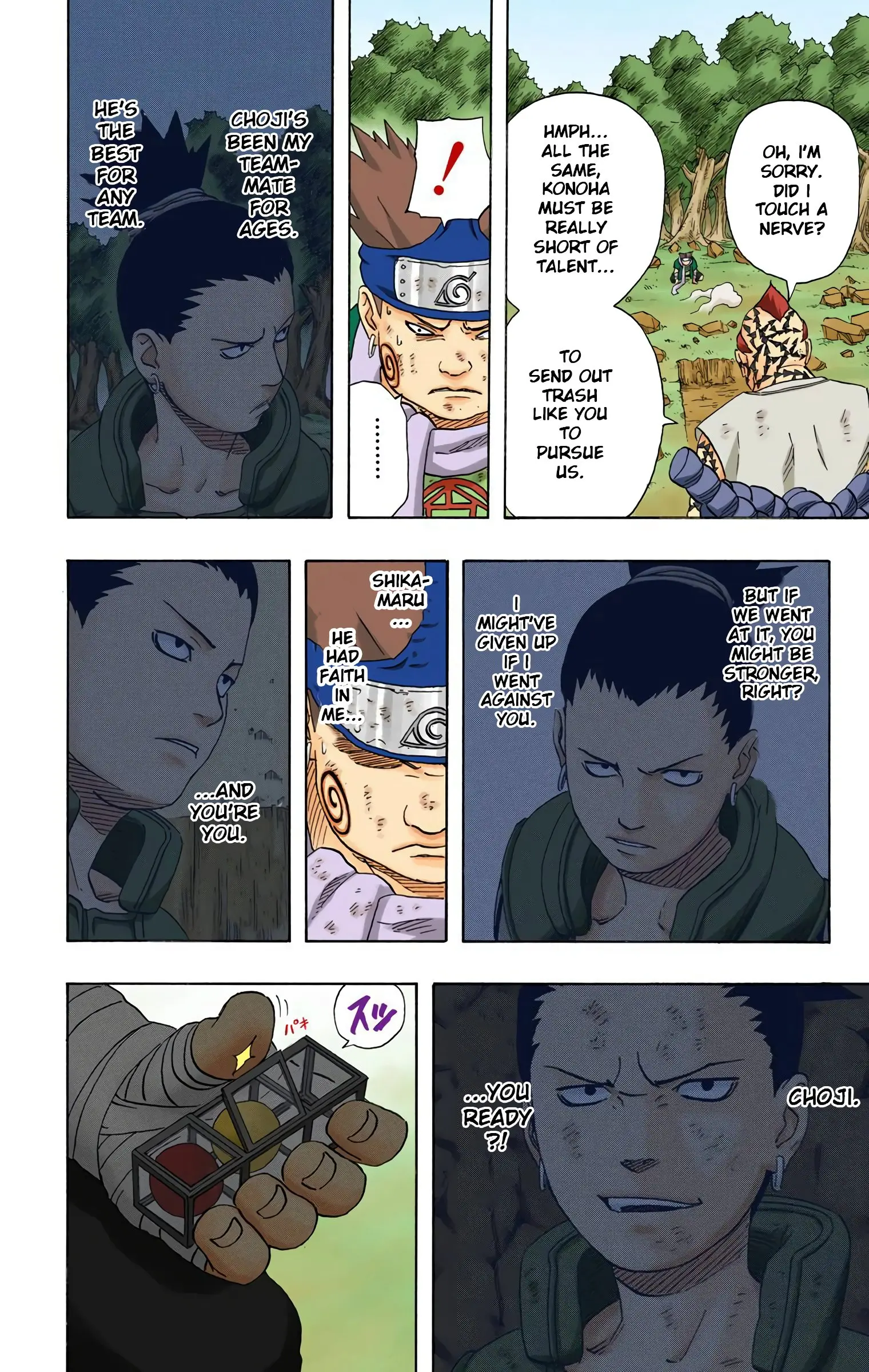 Naruto Colored Manga Online, chapter 189, page 12