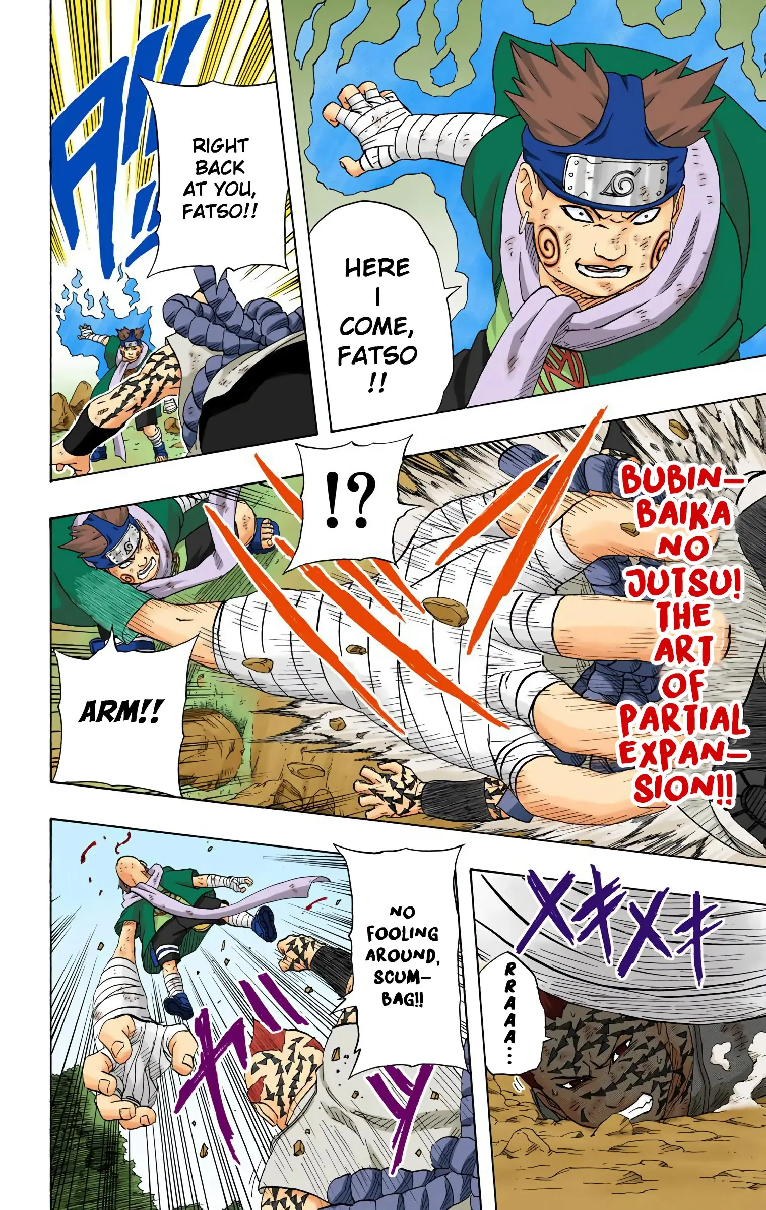 Naruto Colored Manga Online, chapter 189, page 14
