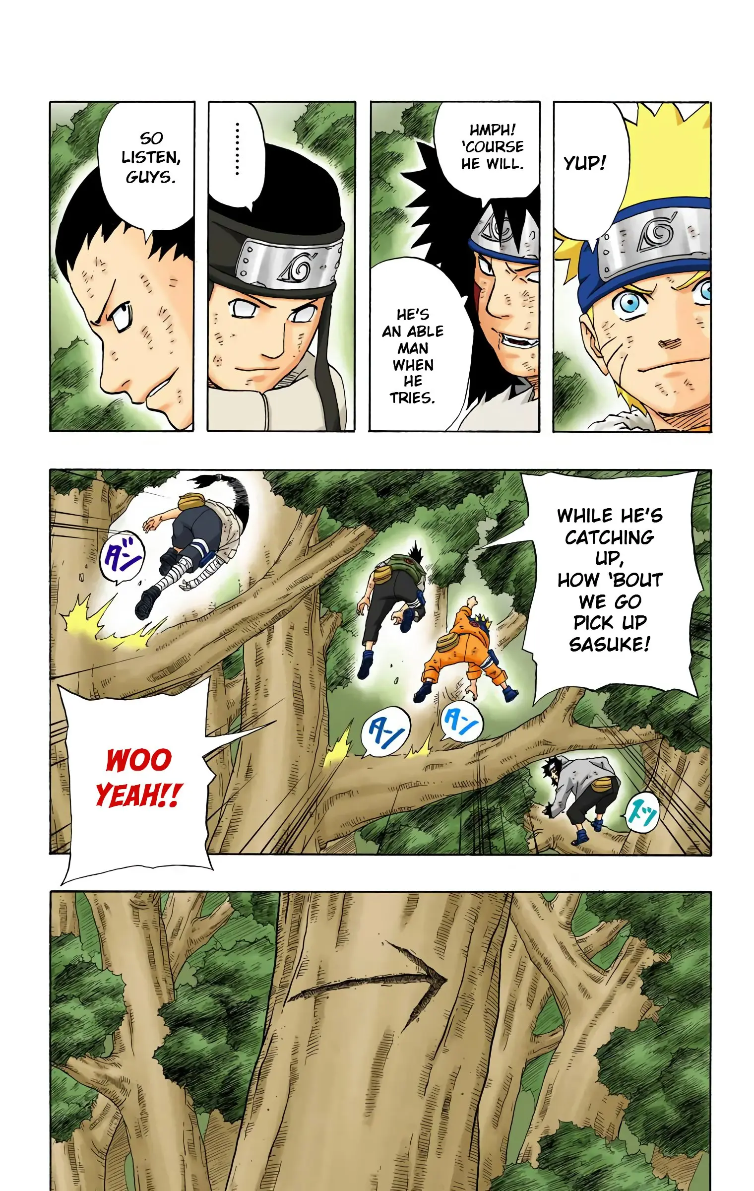 Naruto Colored Manga Online, chapter 190, page 7