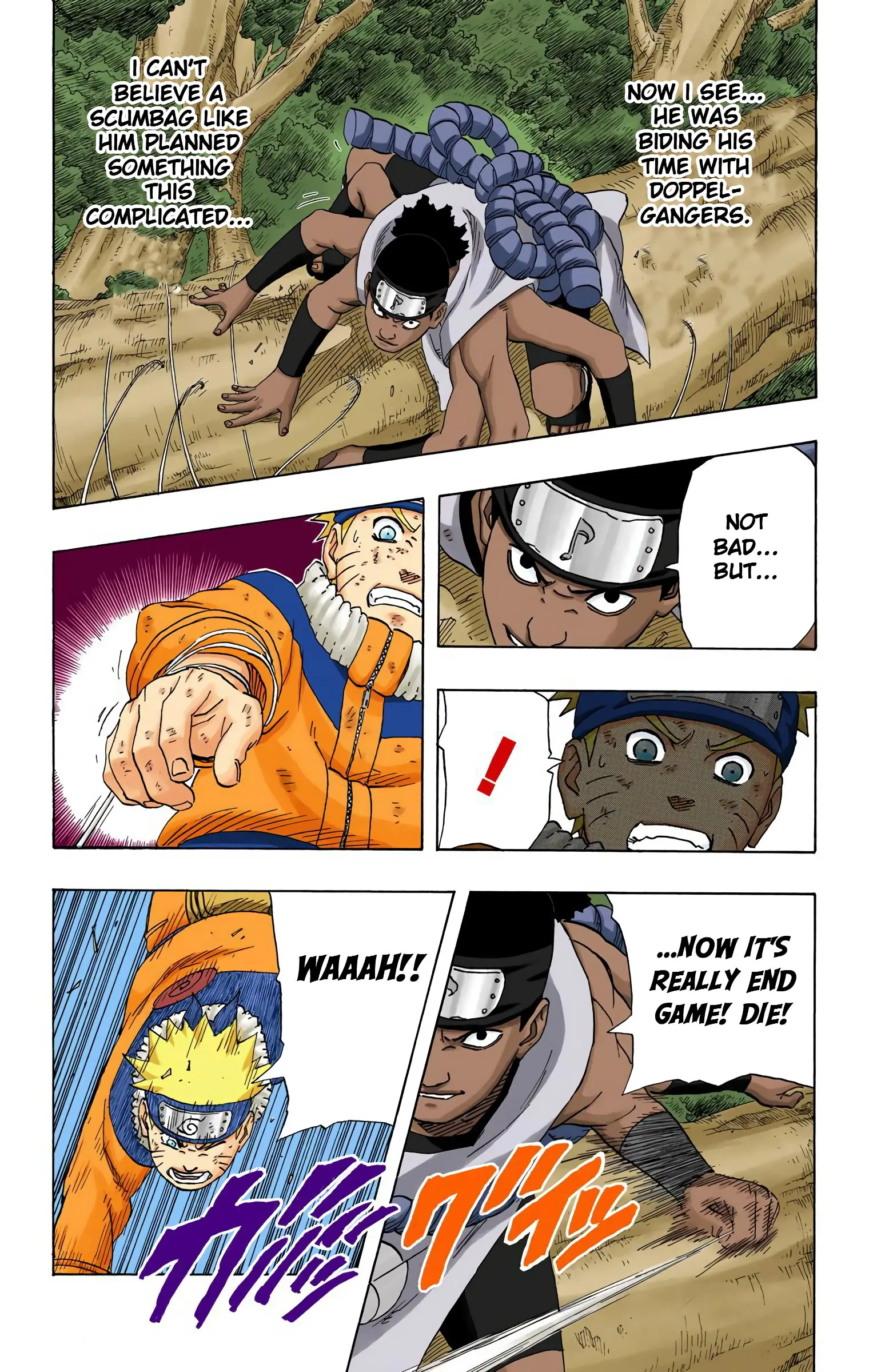 Naruto Colored Manga Online, chapter 192, page 17