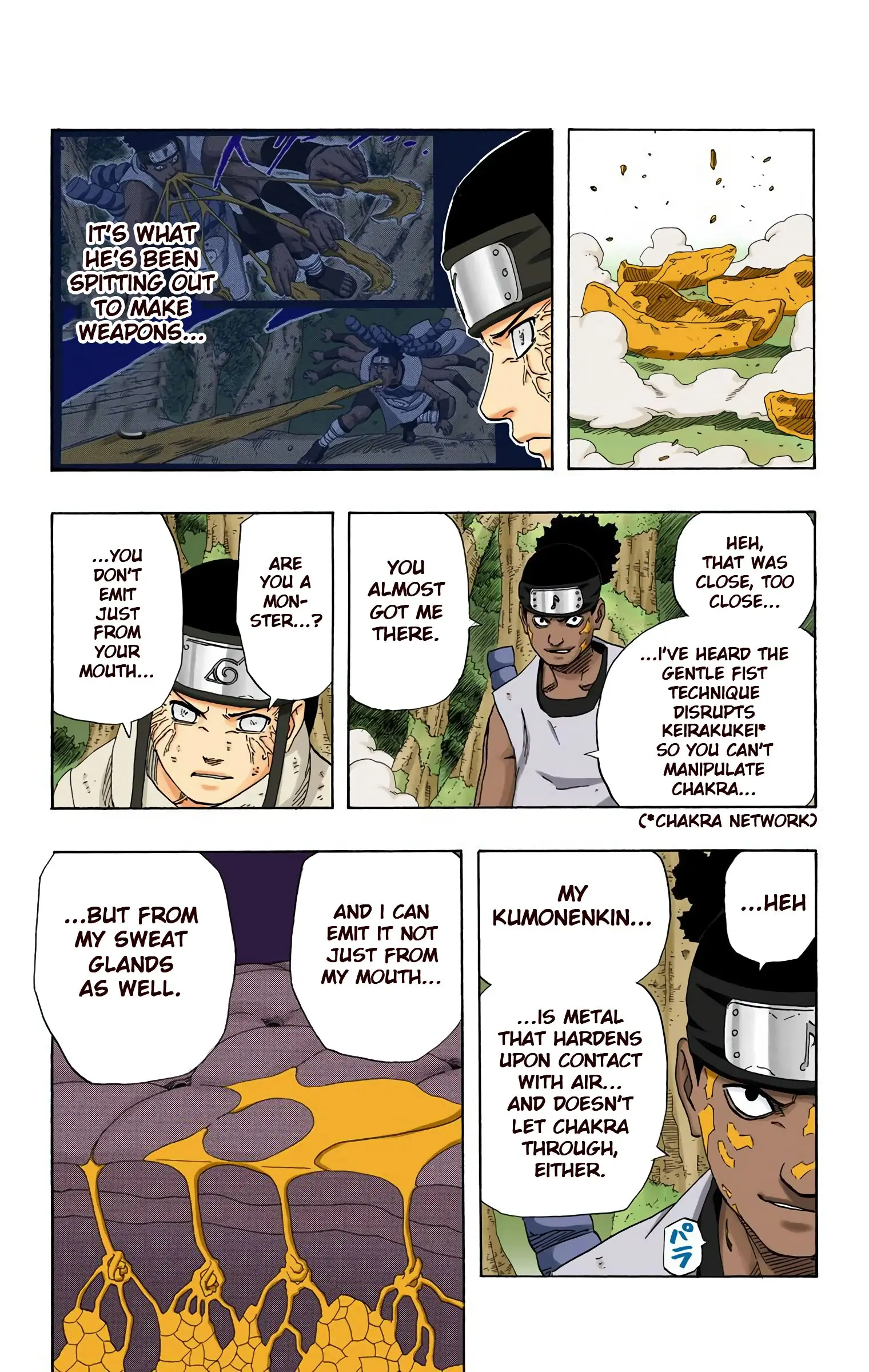 Naruto Colored Manga Online, chapter 194, page 7