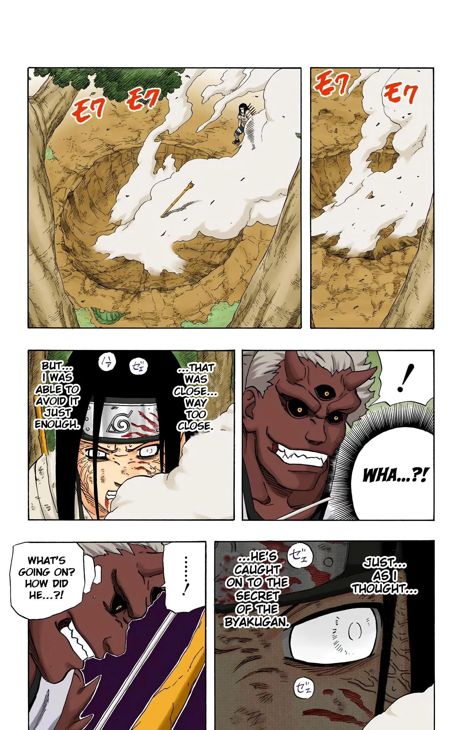 Naruto Colored Manga Online, chapter 196, page 3