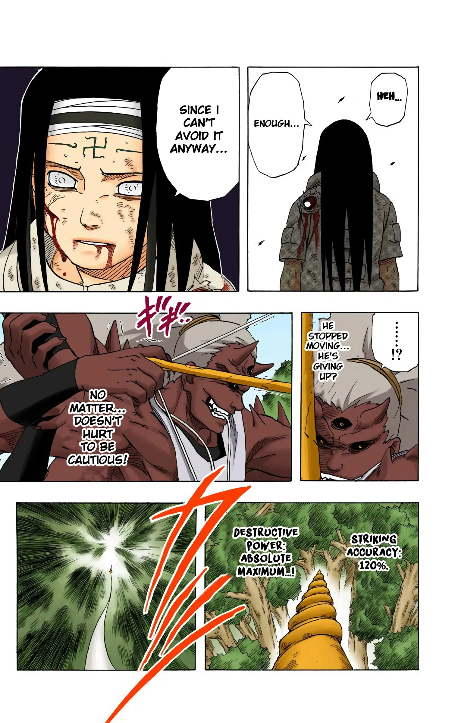Naruto Colored Manga Online, chapter 196, page 17