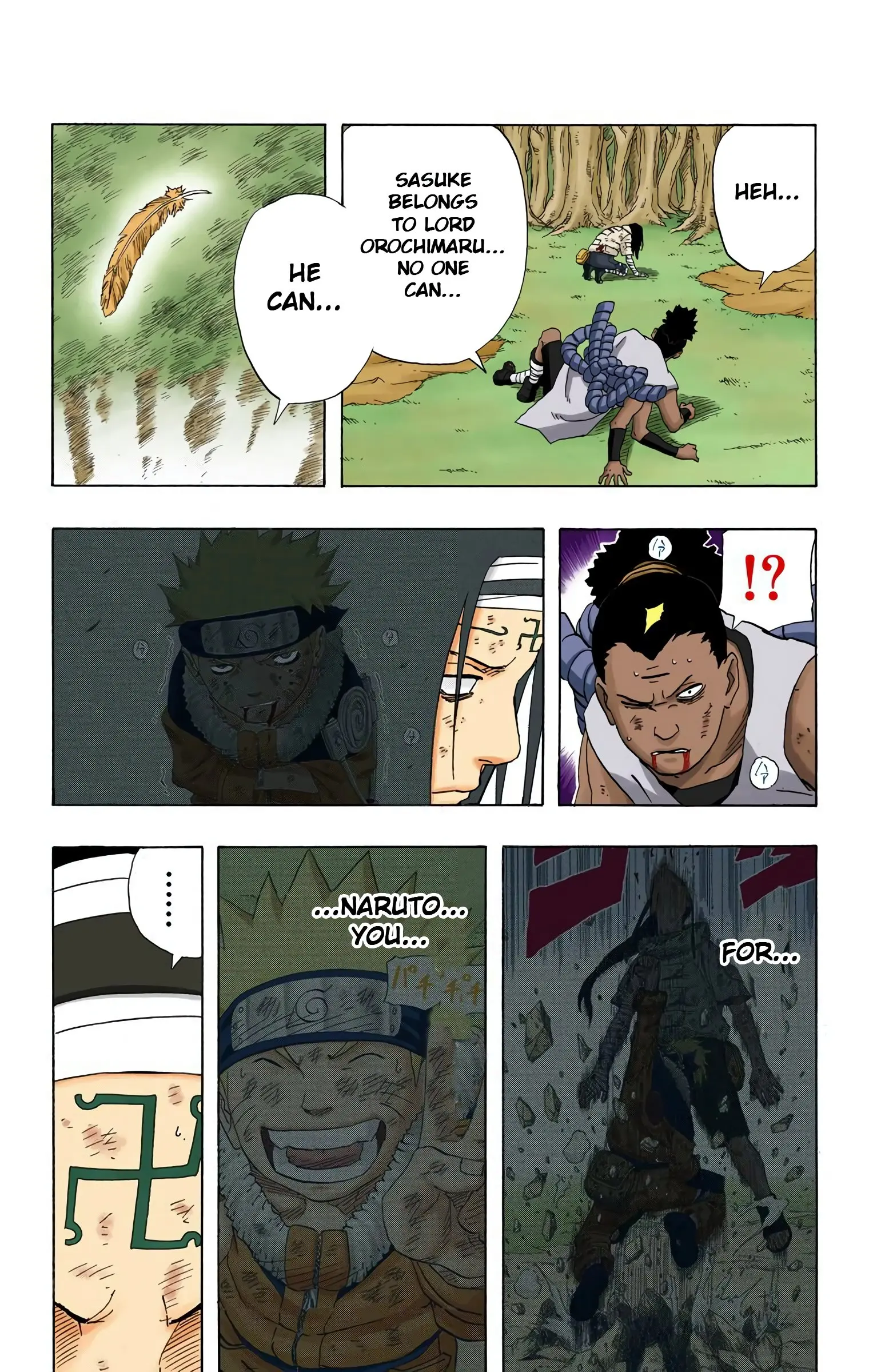 Naruto Colored Manga Online, chapter 198, page 7