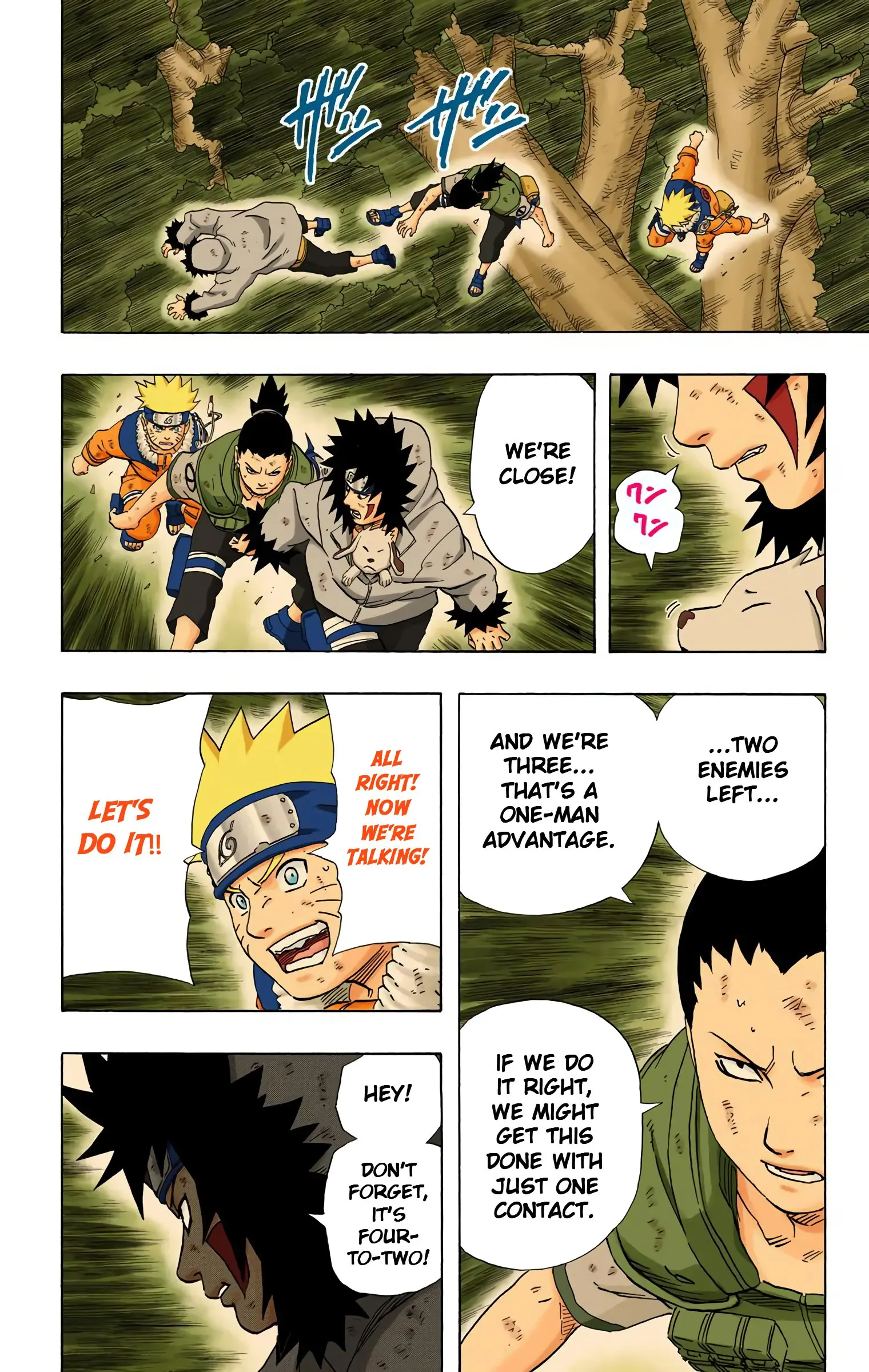 Naruto Colored Manga Online, chapter 198, page 12