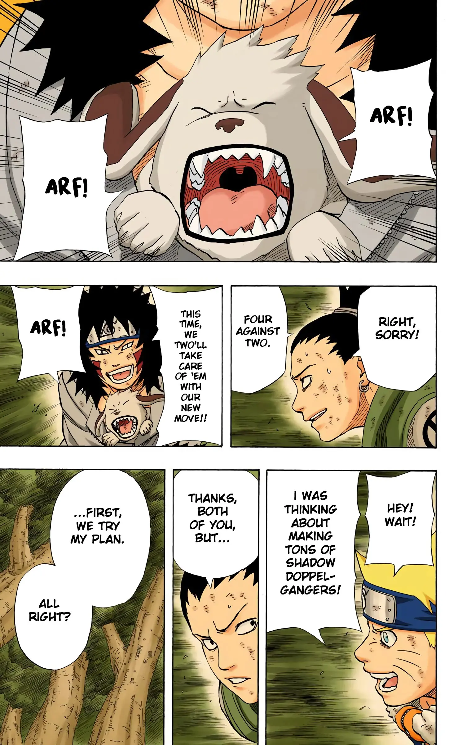 Naruto Colored Manga Online, chapter 198, page 13