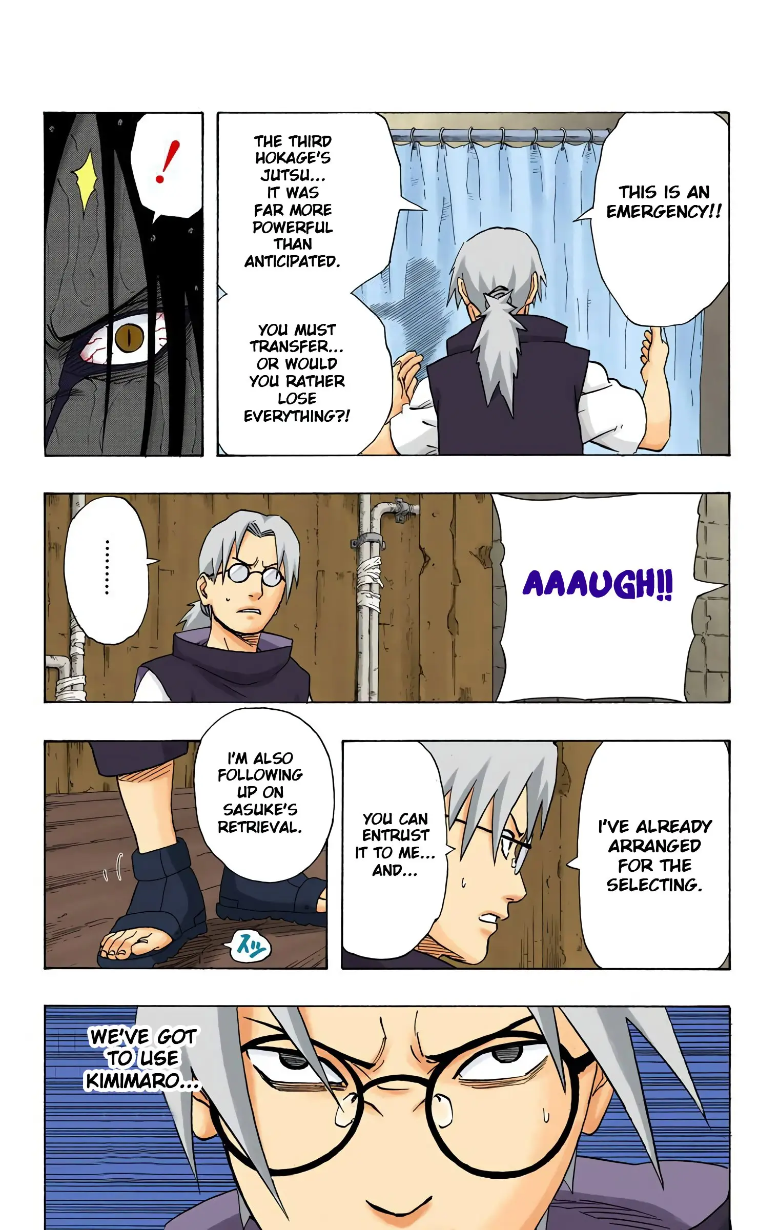 Naruto Colored Manga Online, chapter 198, page 17