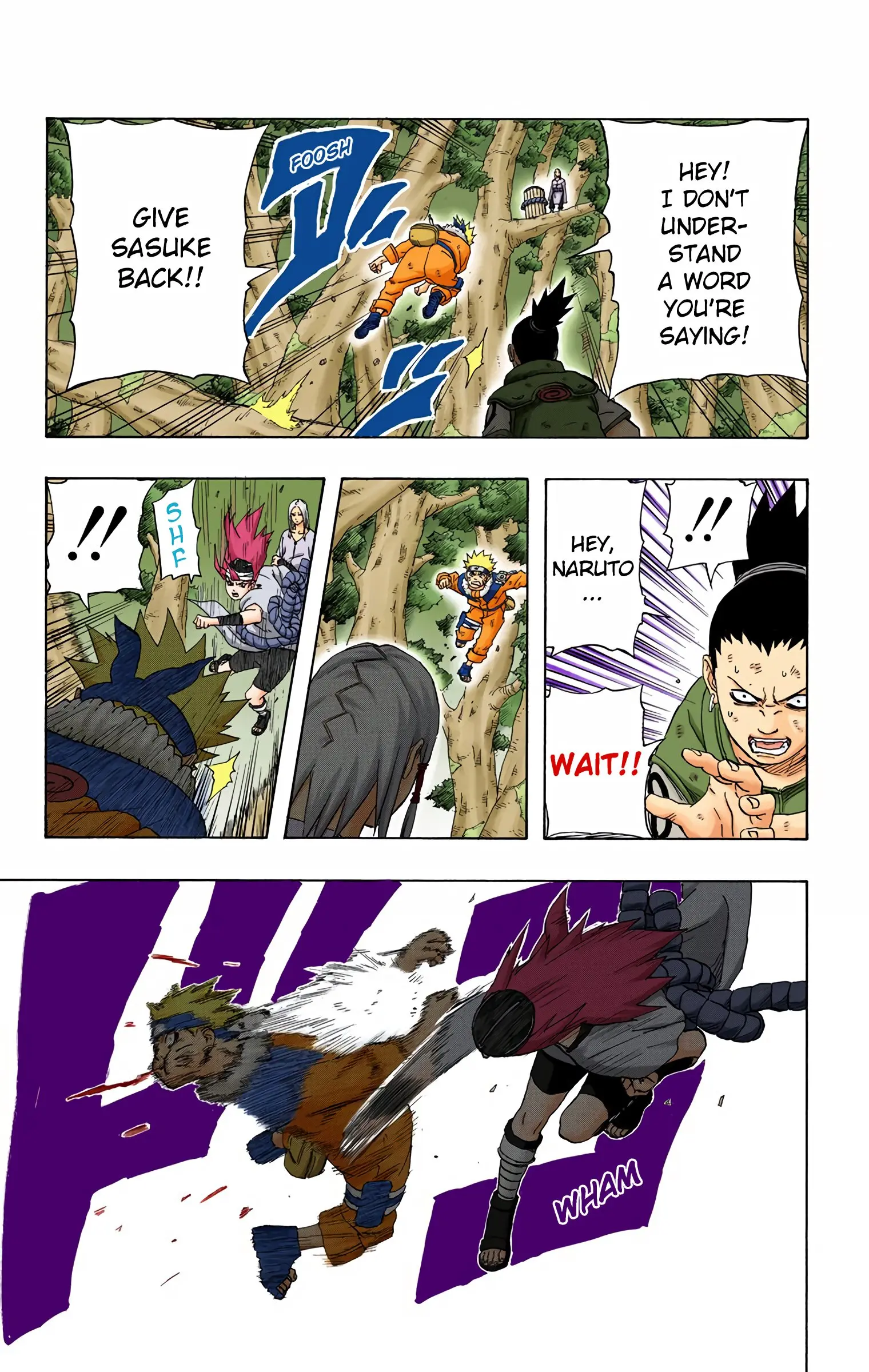 Naruto Colored Manga Online, chapter 201, page 7