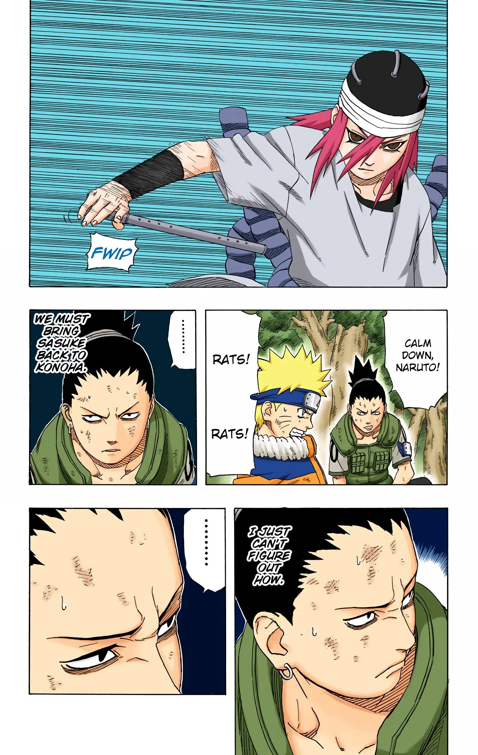 Naruto Colored Manga Online, chapter 201, page 9