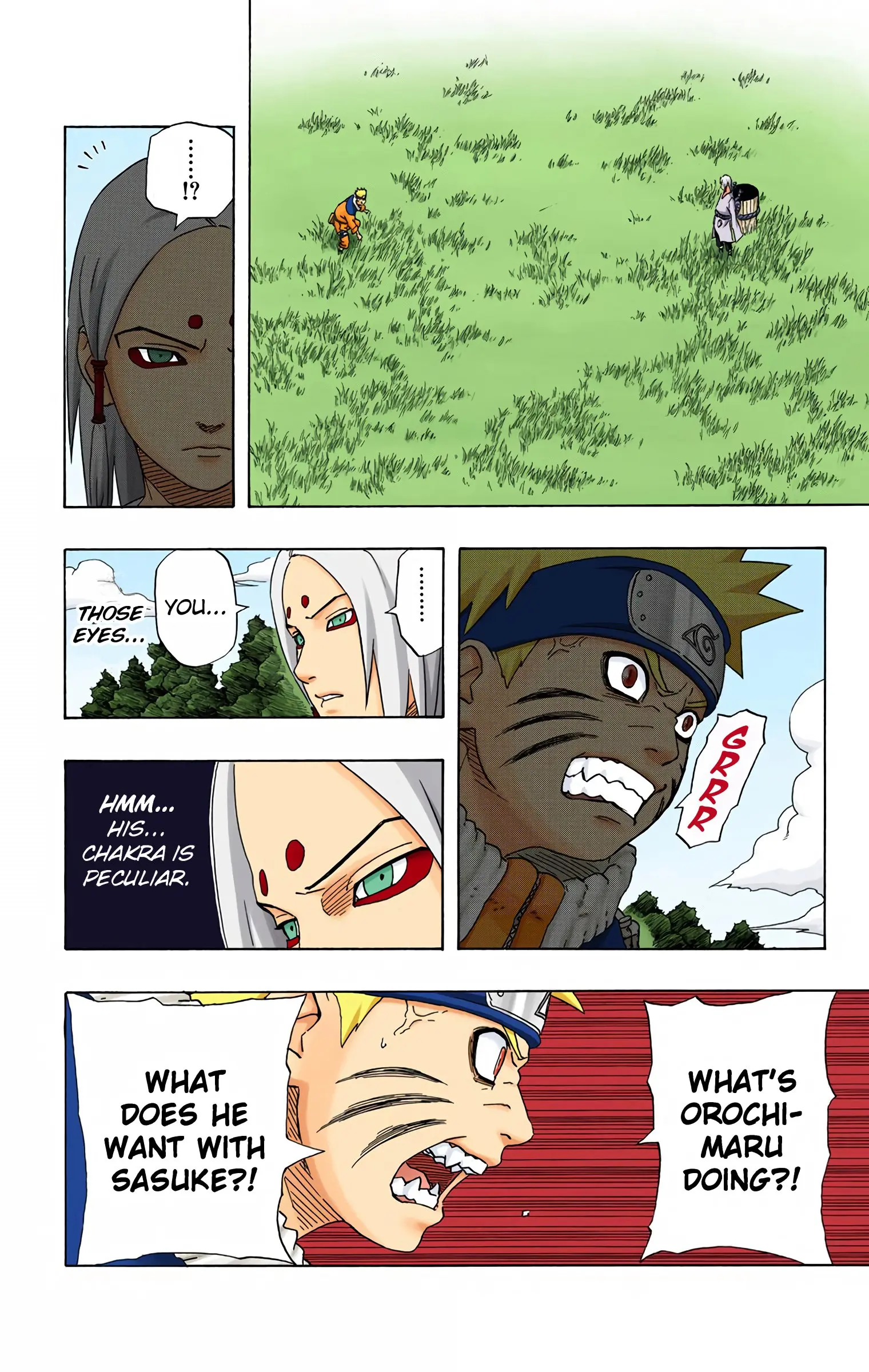 Naruto Colored Manga Online, chapter 202, page 2
