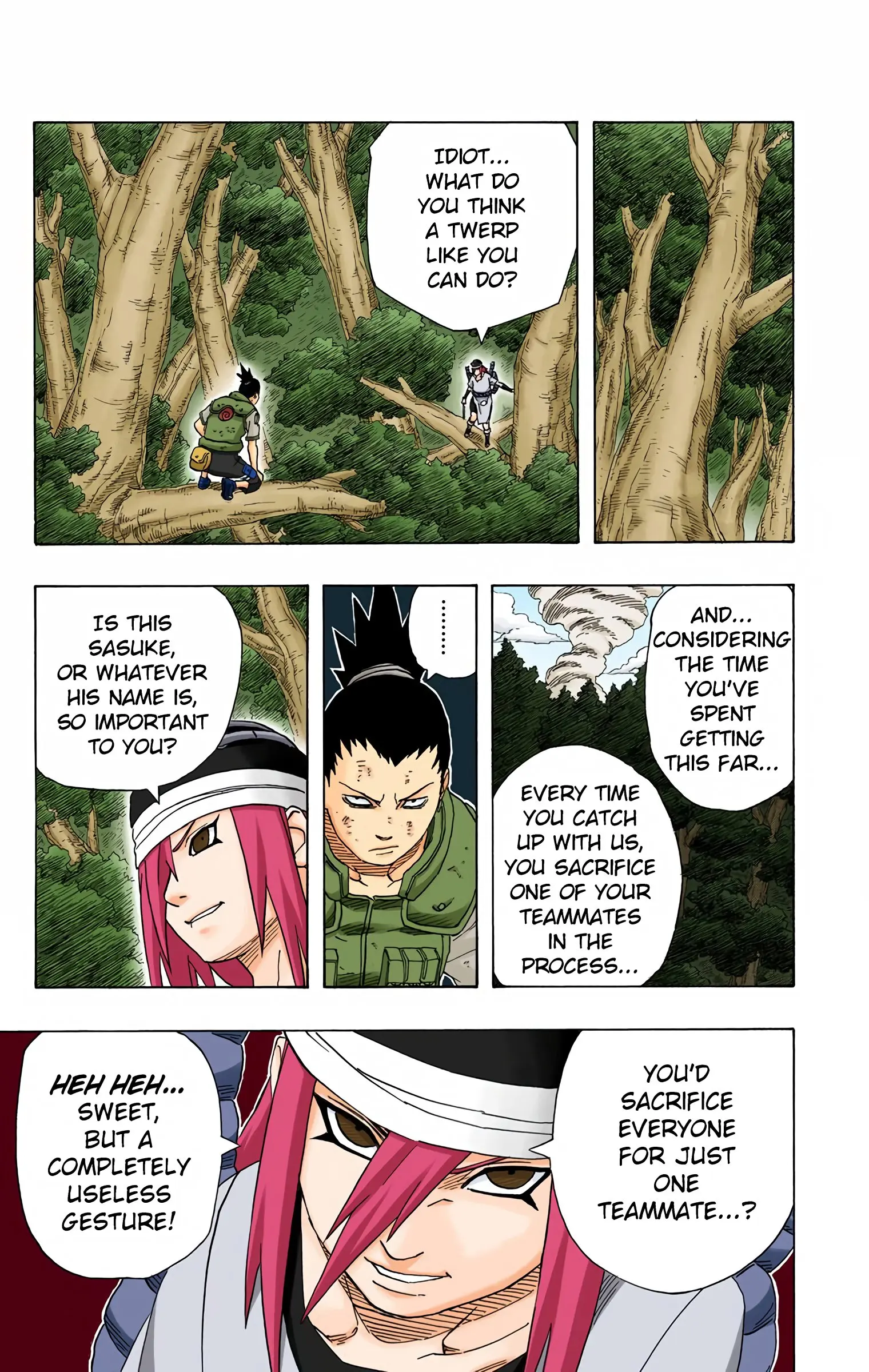 Naruto Colored Manga Online, chapter 202, page 5