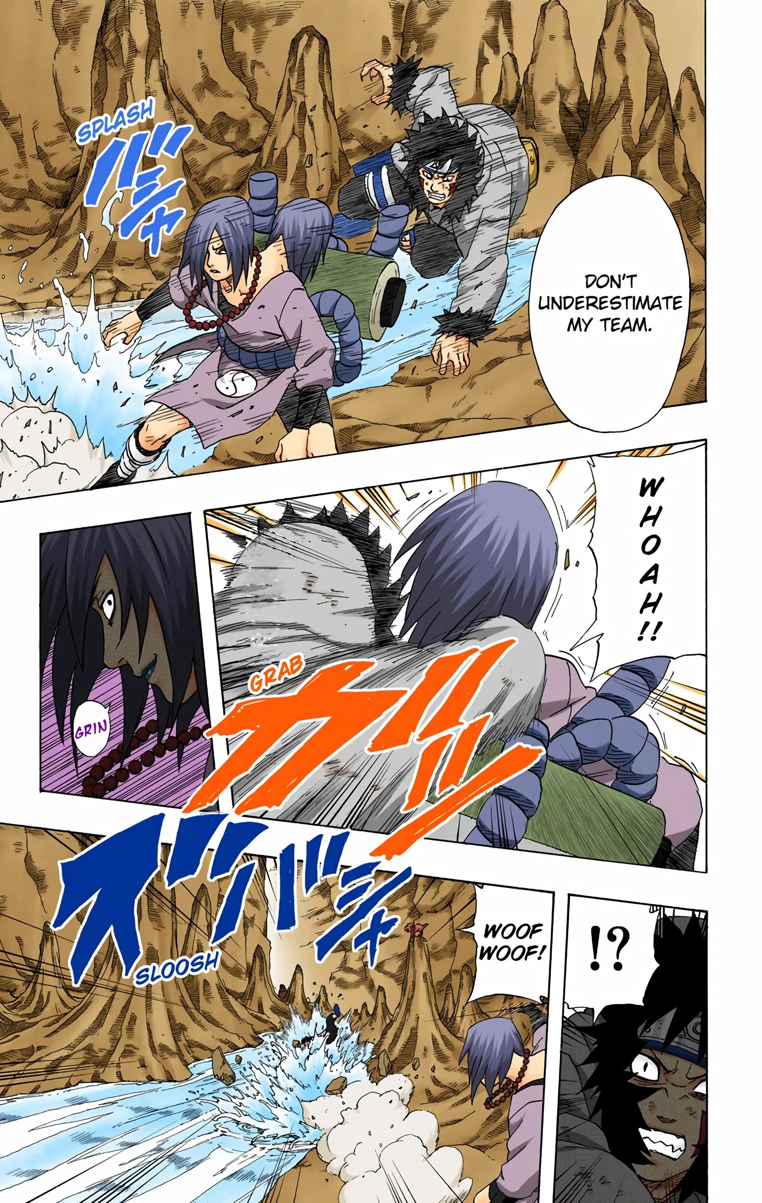 Naruto Colored Manga Online, chapter 202, page 9