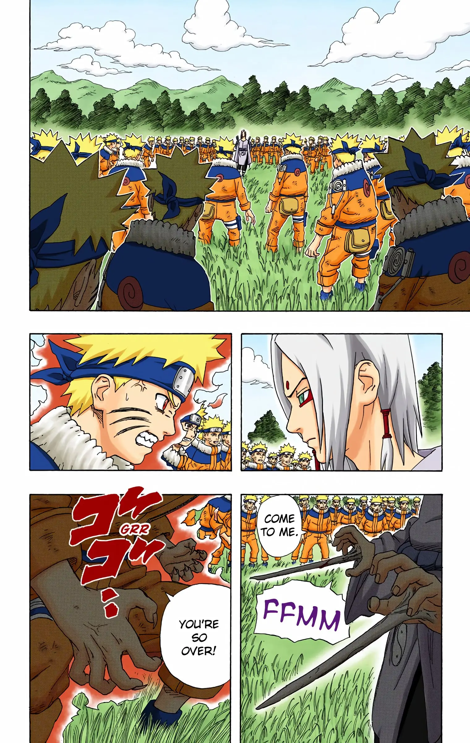 Naruto Colored Manga Online, chapter 203, page 2