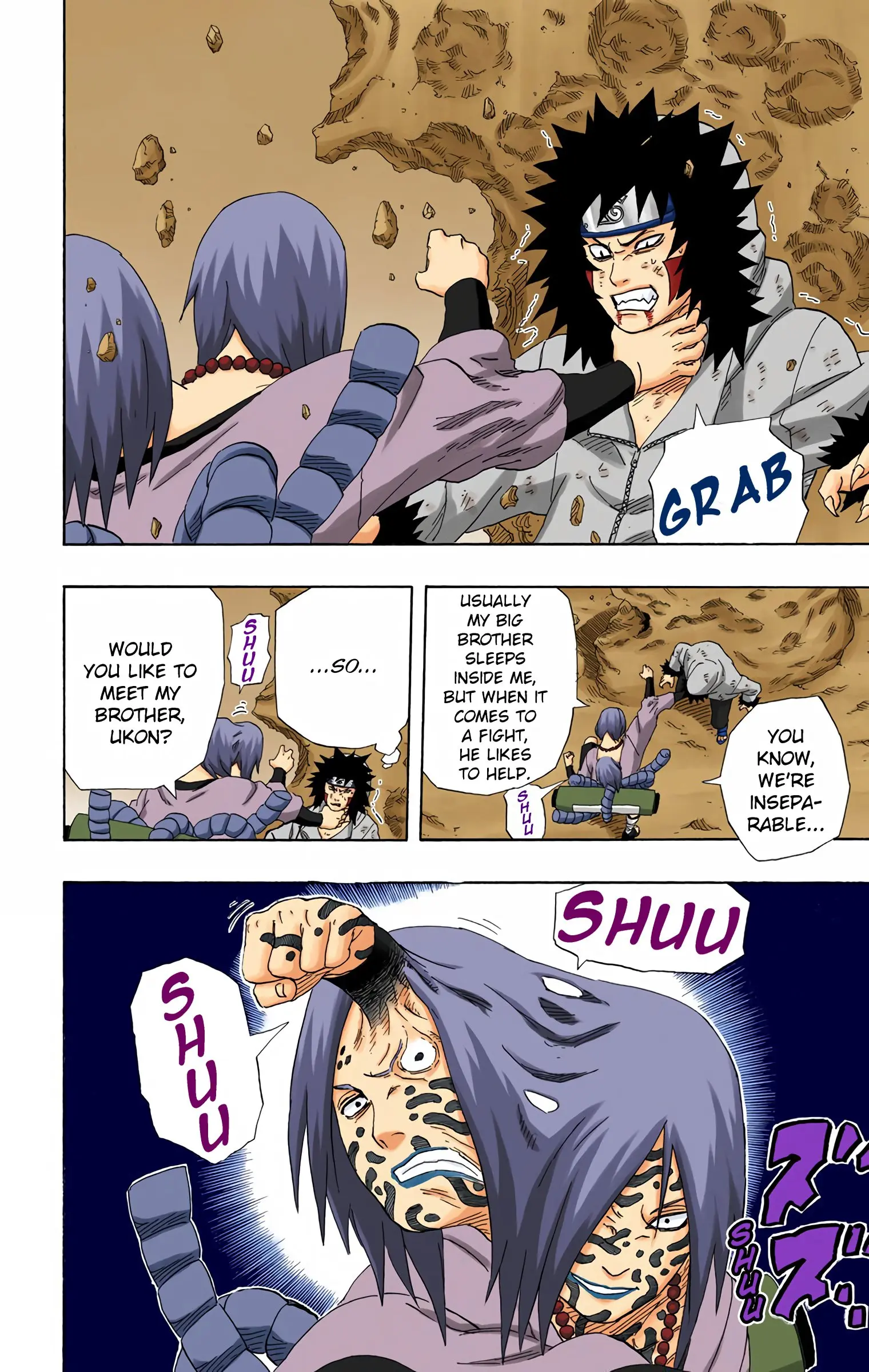 Naruto Colored Manga Online, chapter 203, page 6
