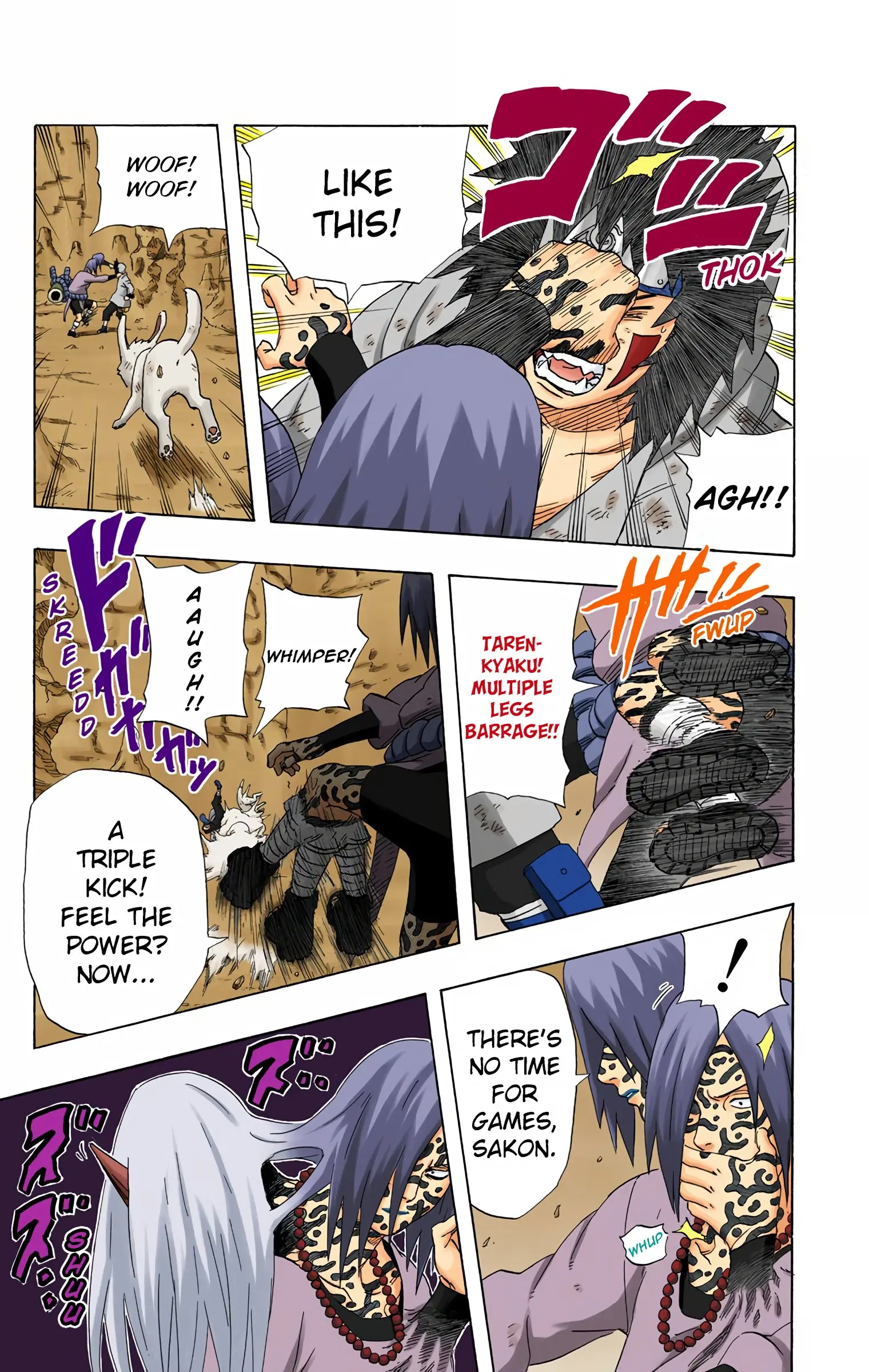 Naruto Colored Manga Online, chapter 203, page 7