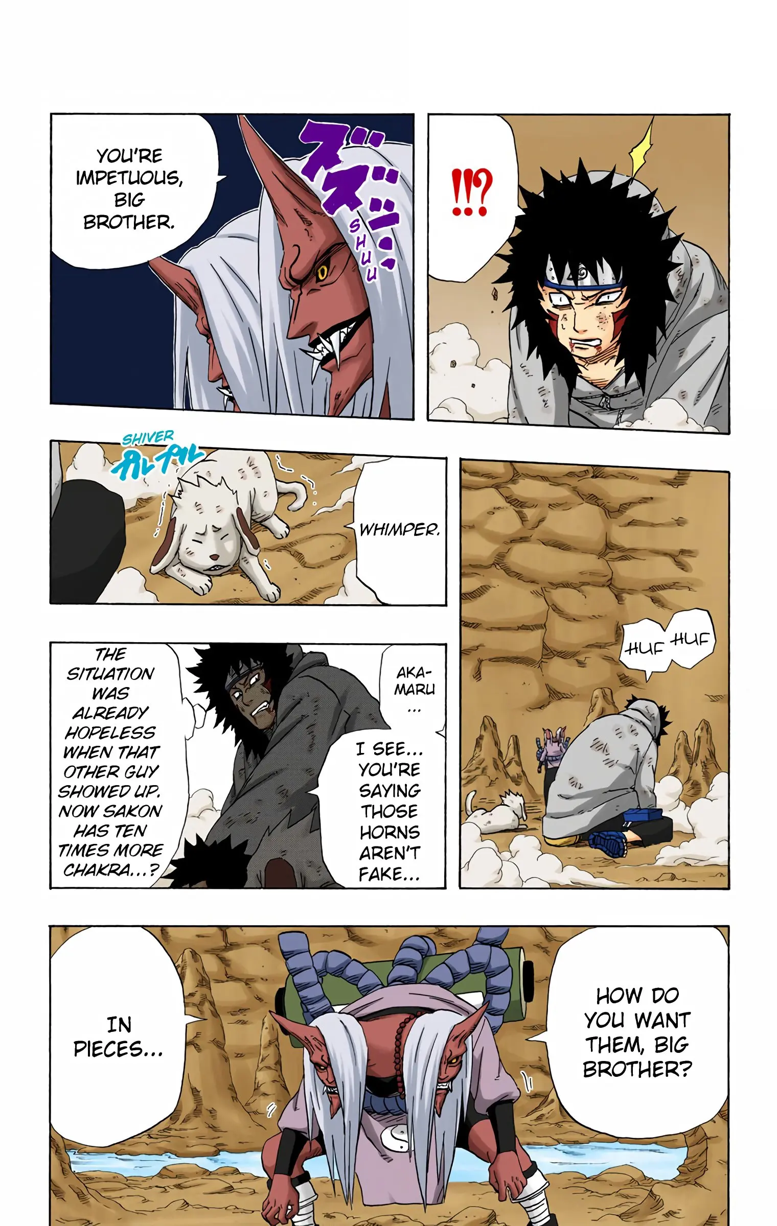 Naruto Colored Manga Online, chapter 203, page 9
