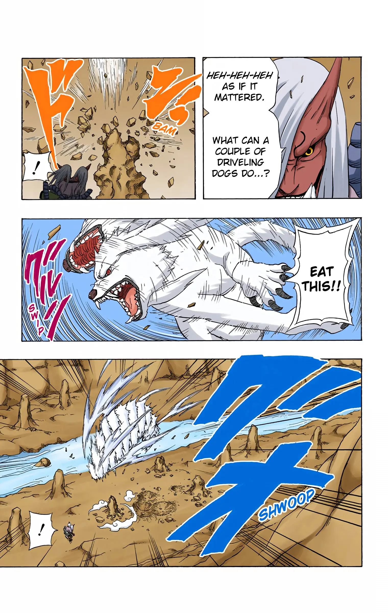 Naruto Colored Manga Online, chapter 203, page 17
