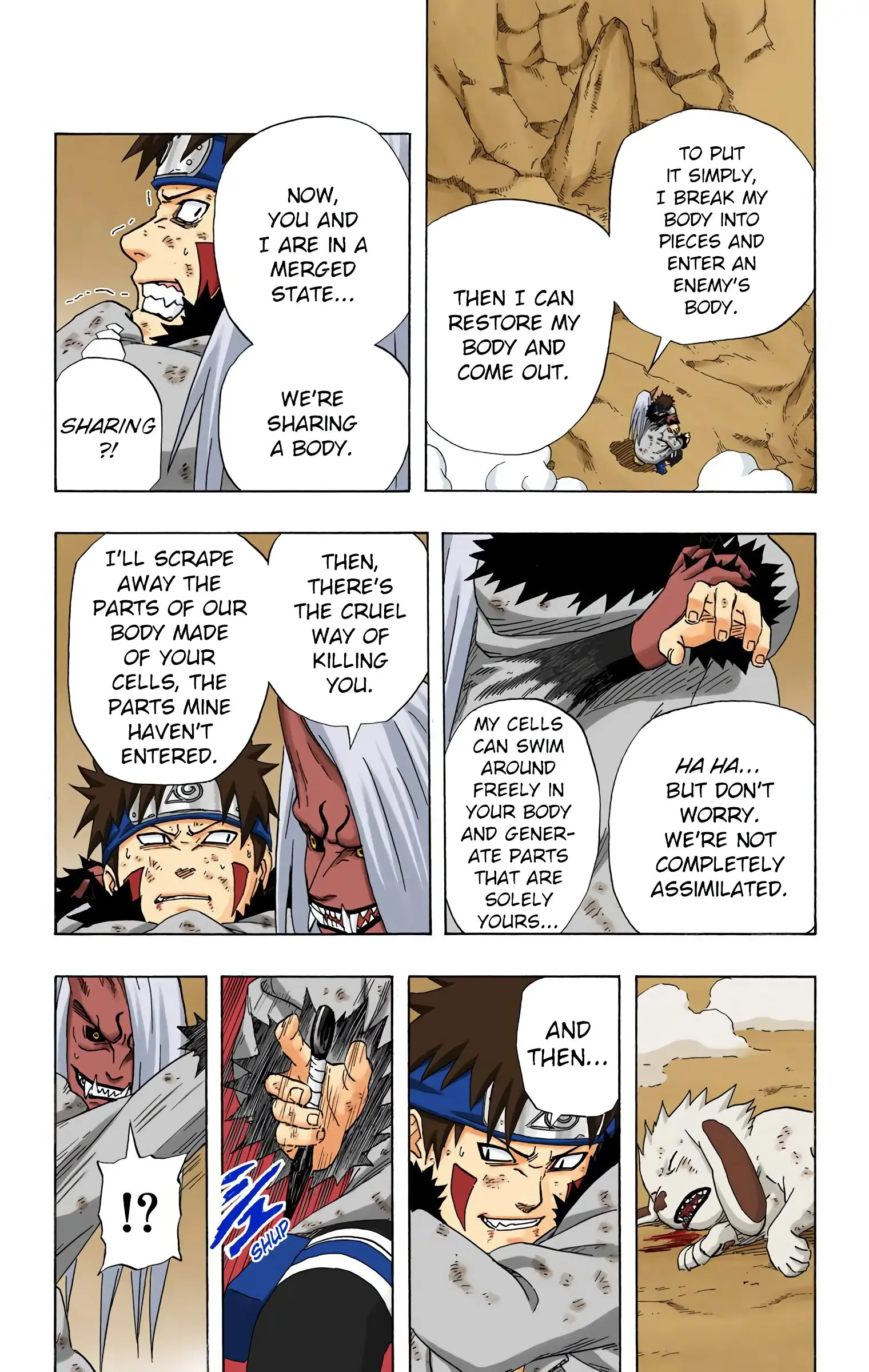 Naruto Colored Manga Online, chapter 204, page 15