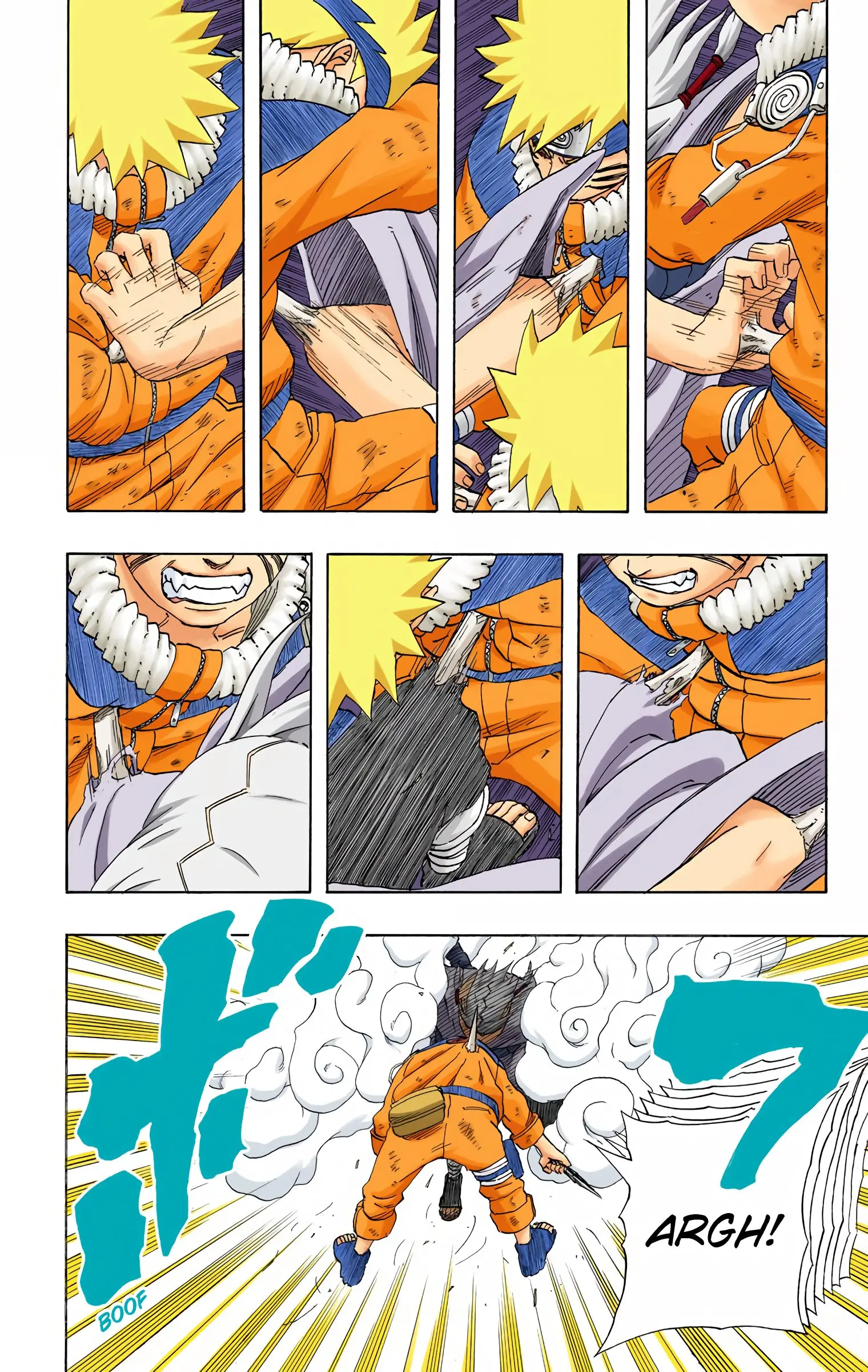 Naruto Colored Manga Online, chapter 205, page 17