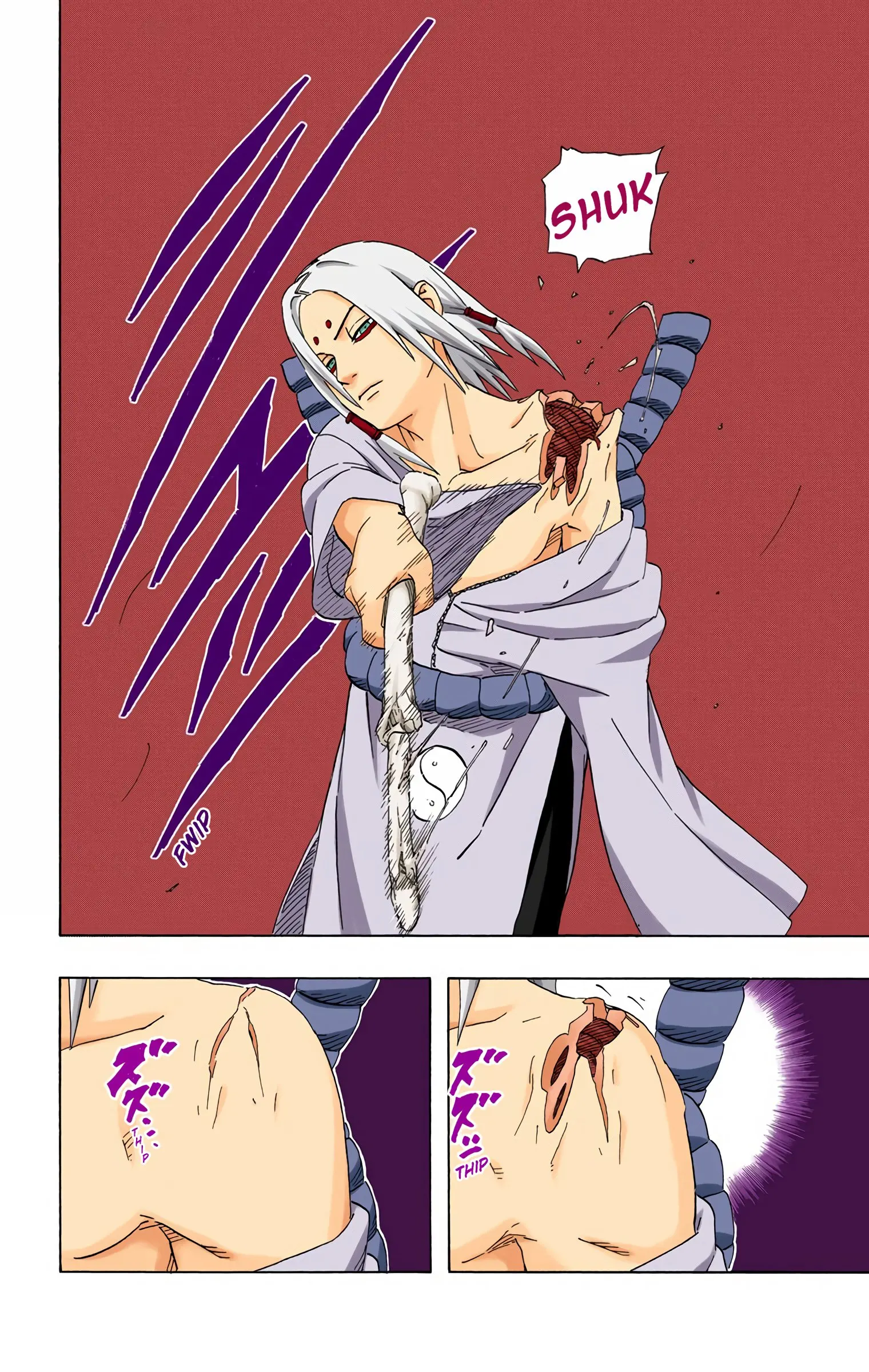 Naruto Colored Manga Online, chapter 206, page 6