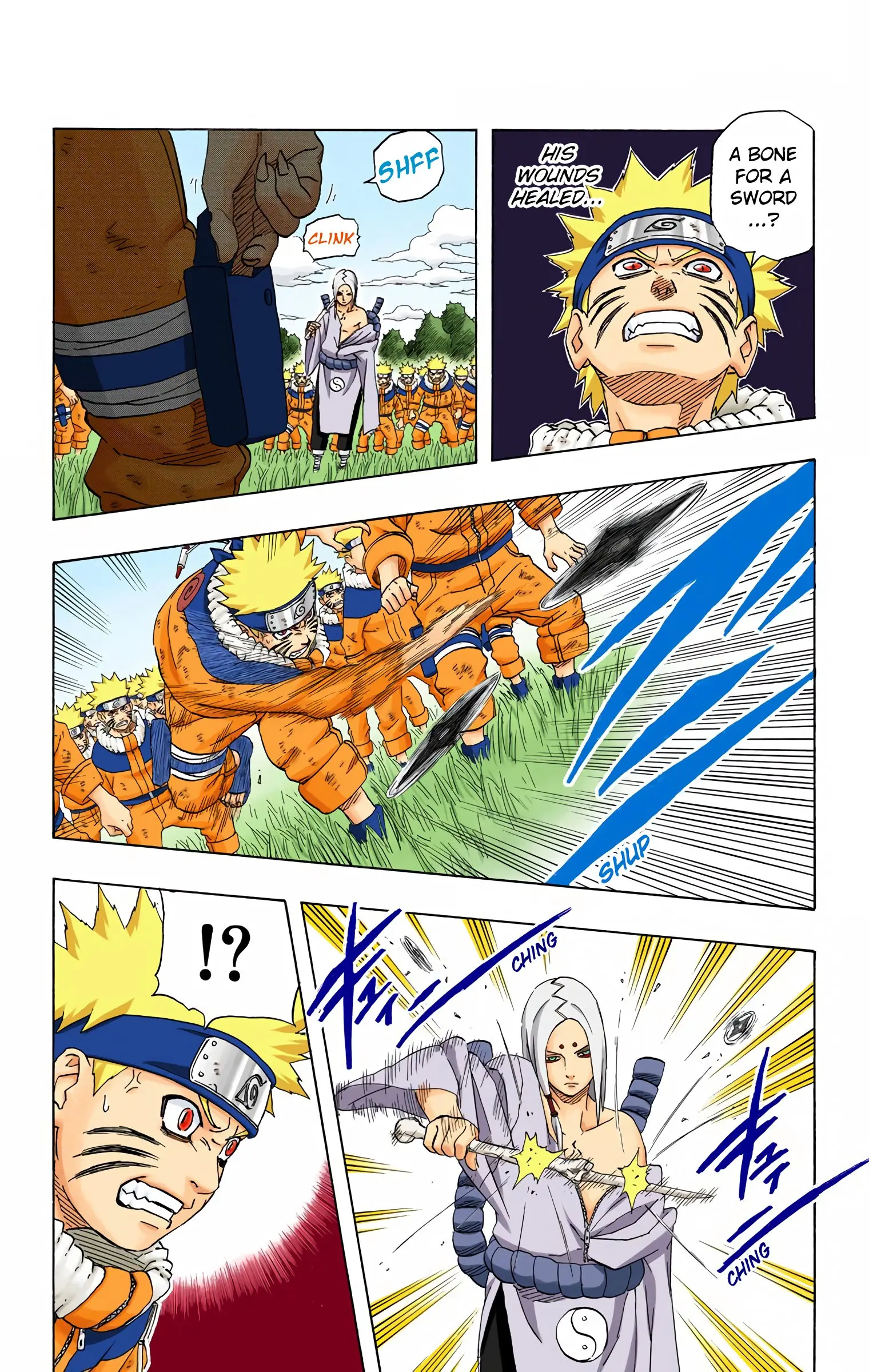 Naruto Colored Manga Online, chapter 206, page 7