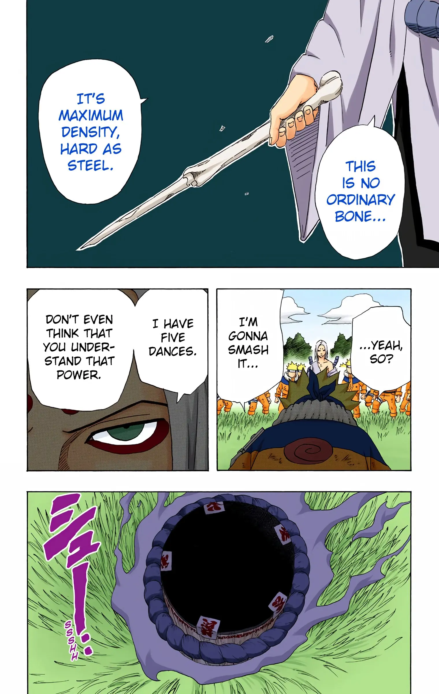 Naruto Colored Manga Online, chapter 206, page 8