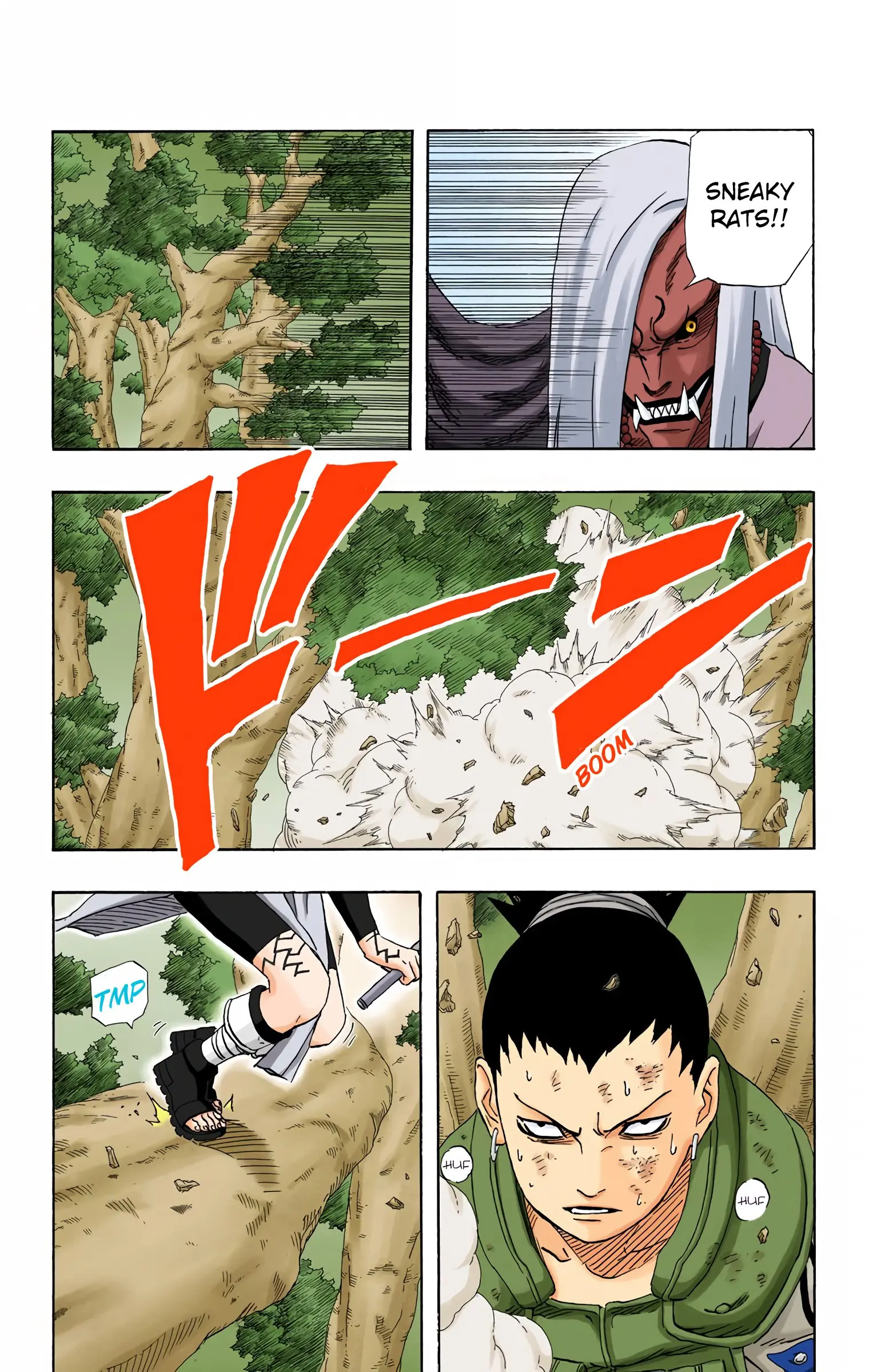 Naruto Colored Manga Online, chapter 206, page 15