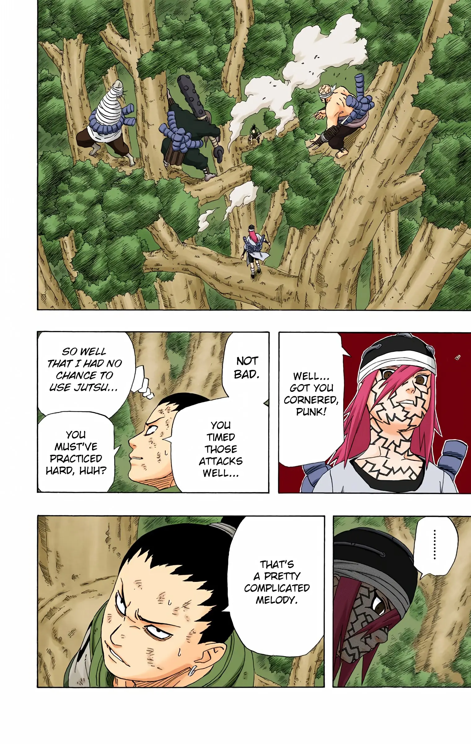 Naruto Colored Manga Online, chapter 206, page 16