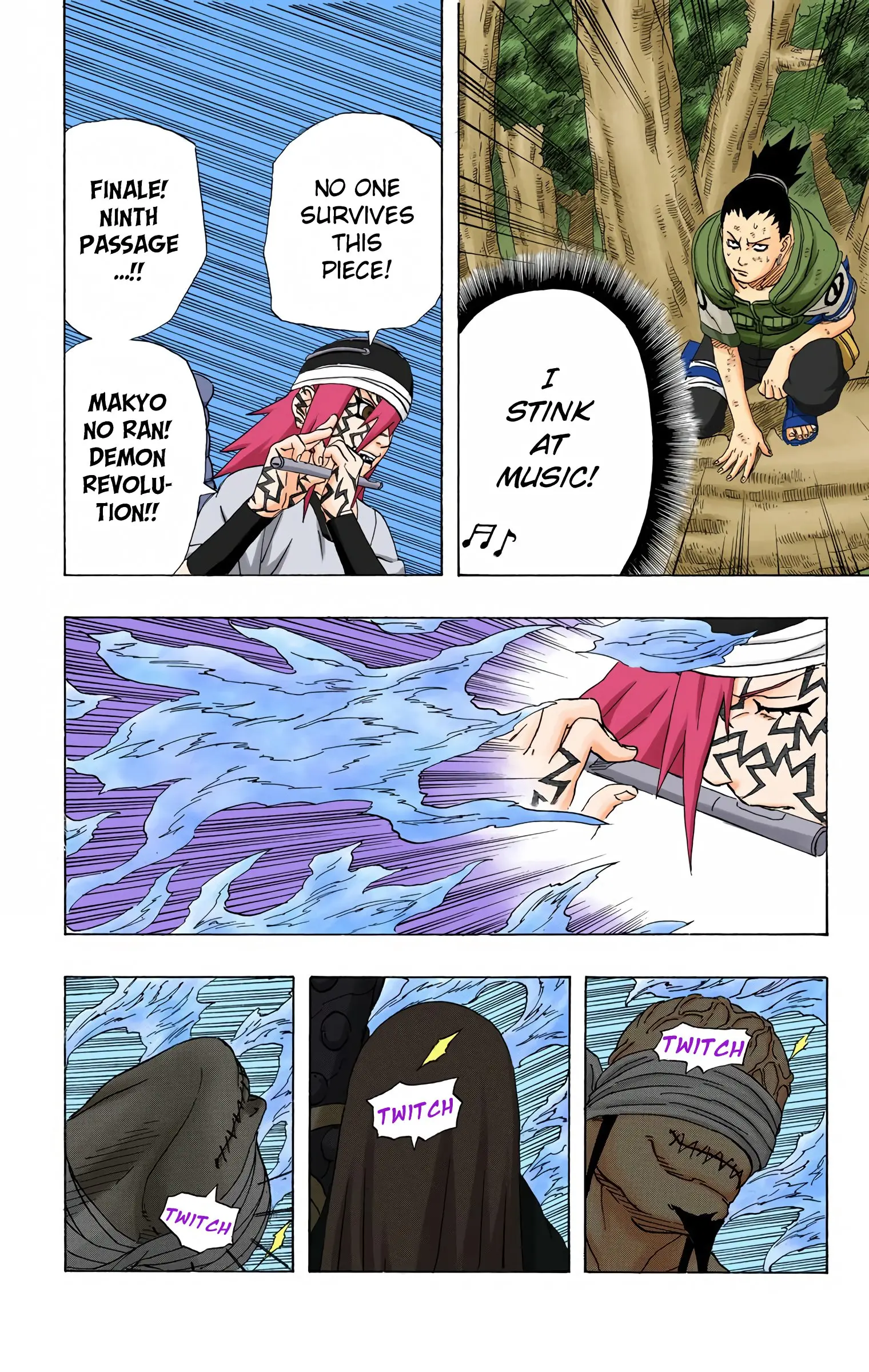 Naruto Colored Manga Online, chapter 206, page 18