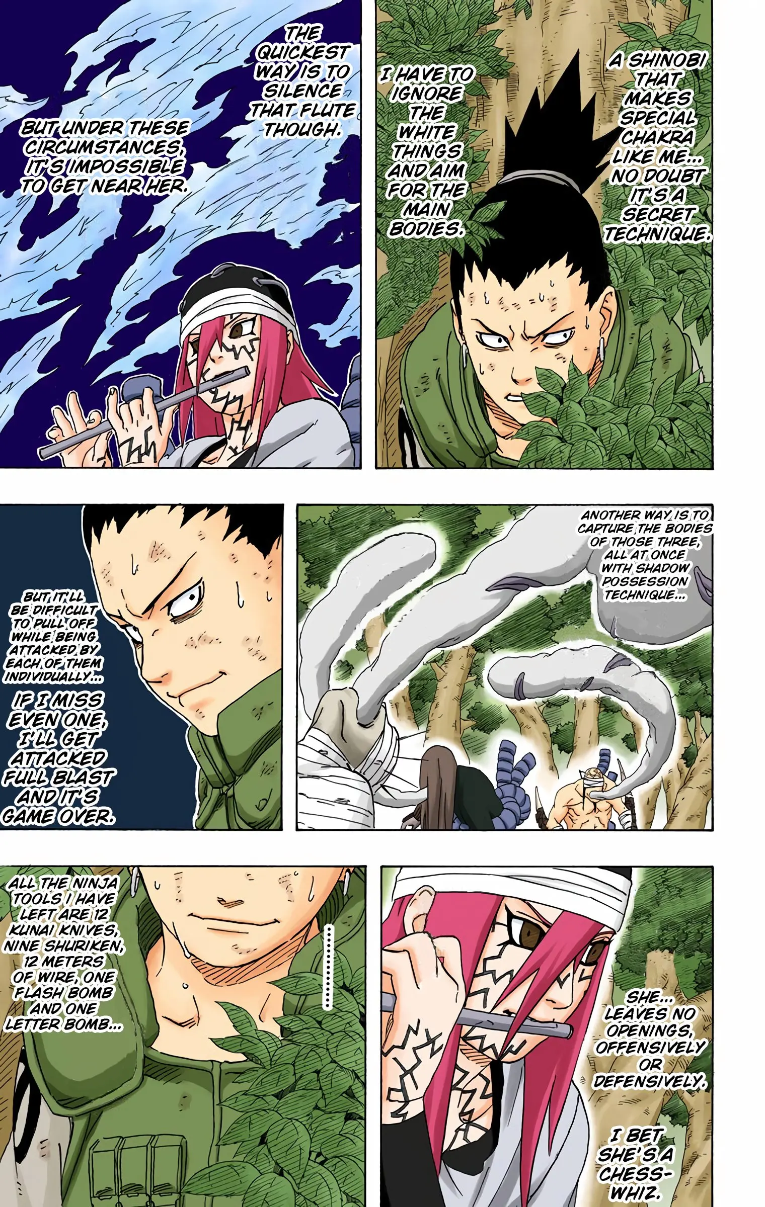 Naruto Colored Manga Online, chapter 207, page 9