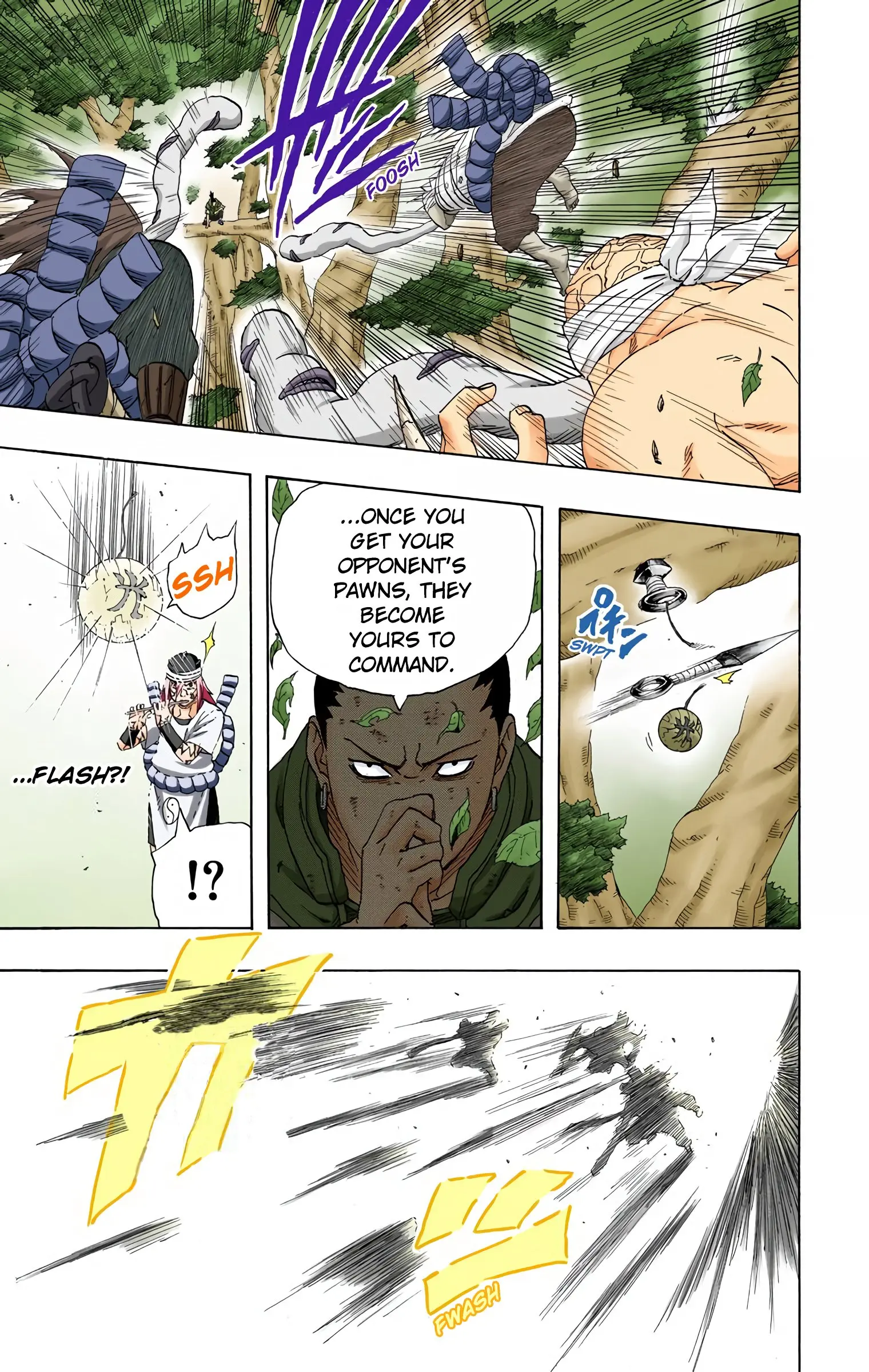 Naruto Colored Manga Online, chapter 207, page 17