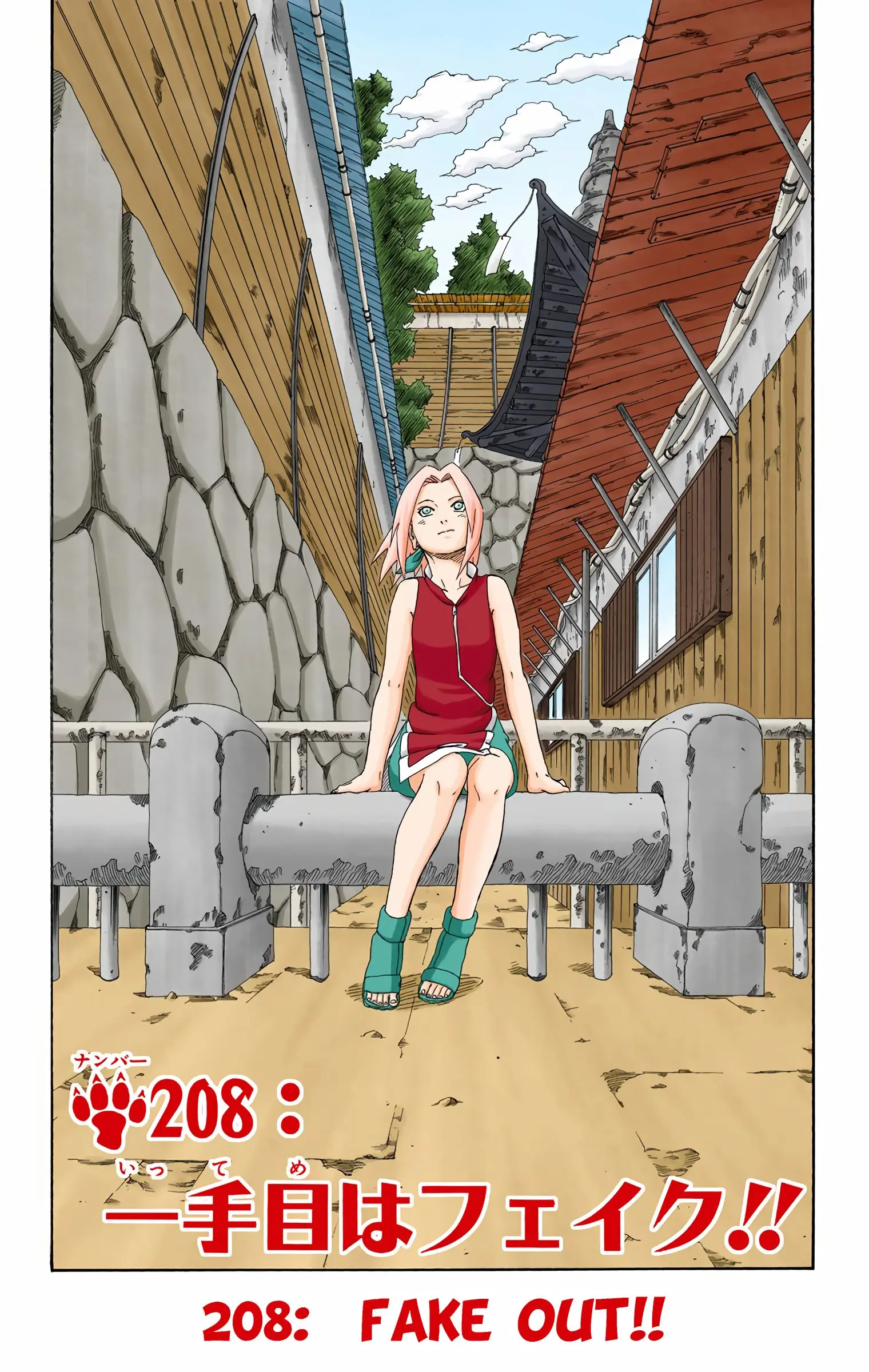 Naruto Colored Manga Online, chapter 208, page 1