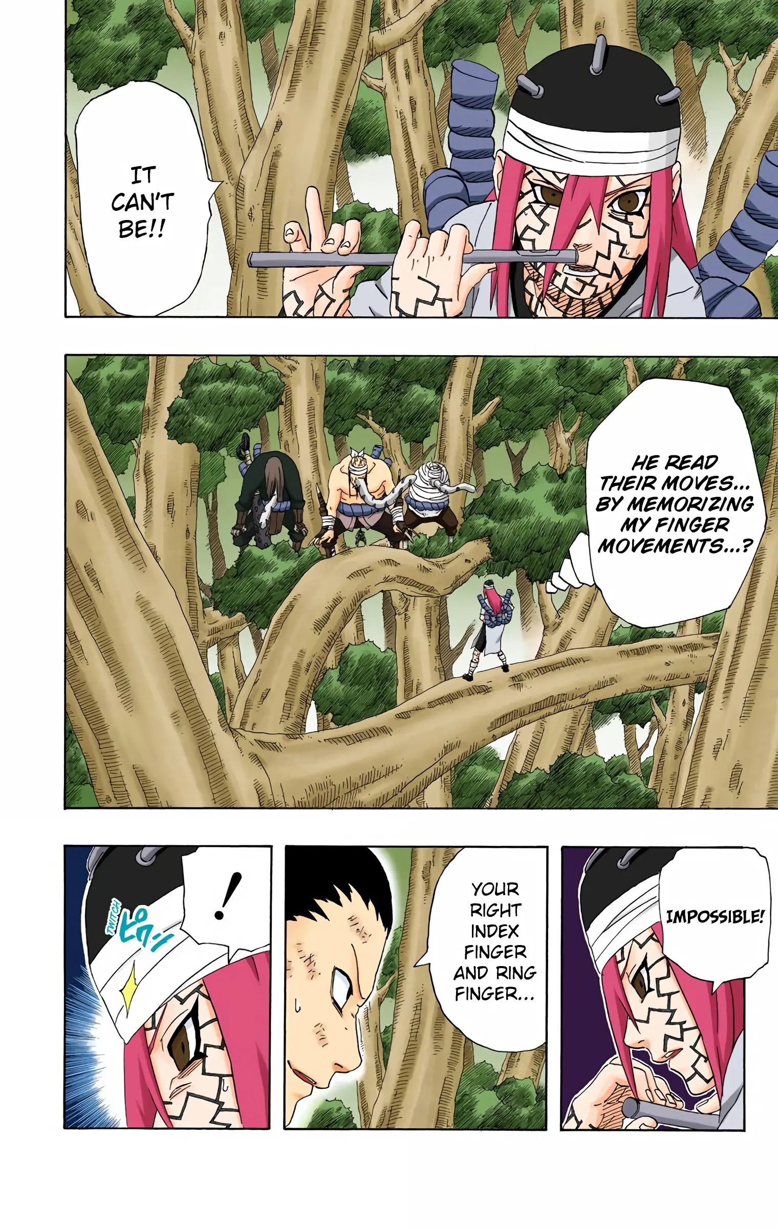Naruto Colored Manga Online, chapter 208, page 2