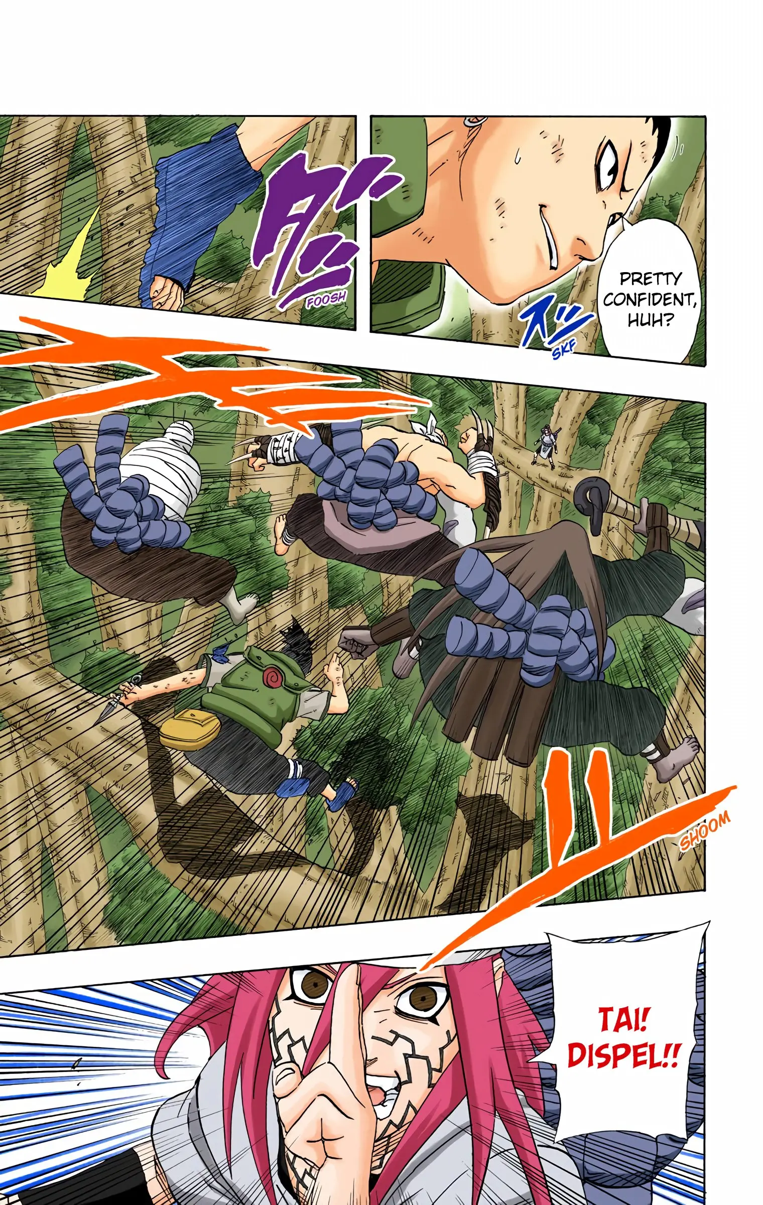 Naruto Colored Manga Online, chapter 208, page 5