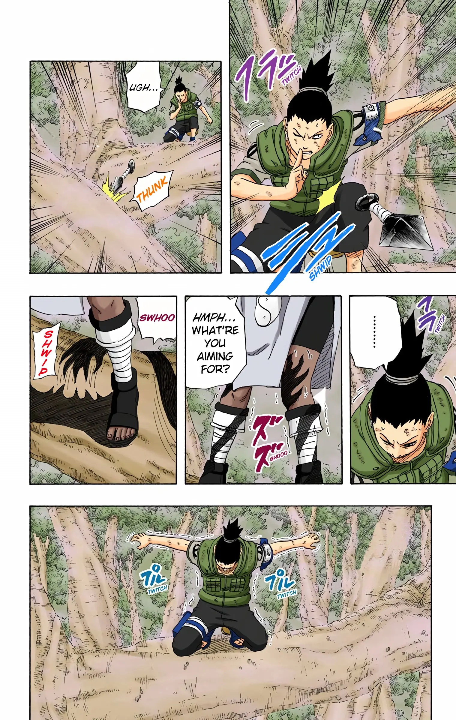 Naruto Colored Manga Online, chapter 208, page 14