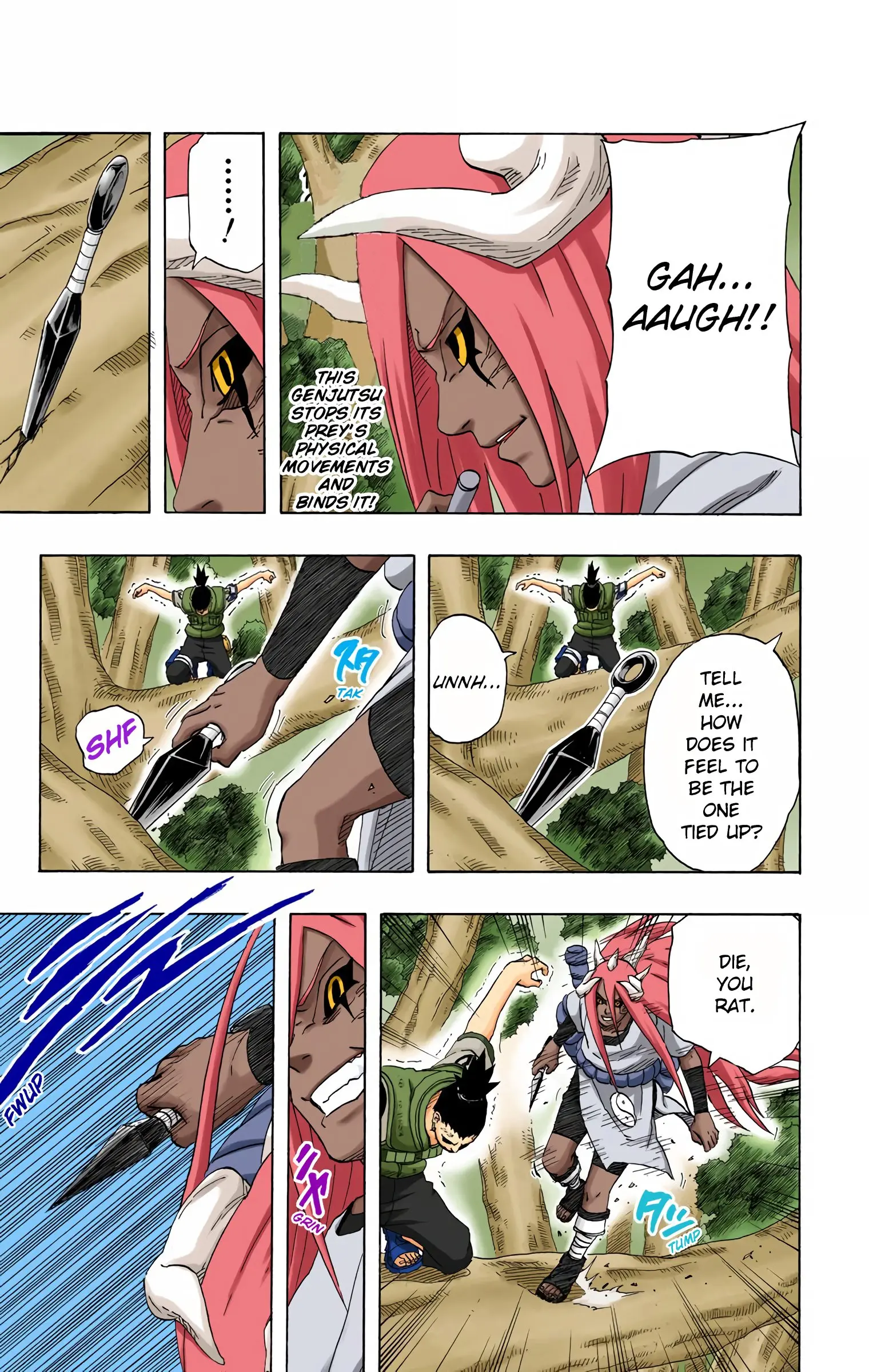 Naruto Colored Manga Online, chapter 208, page 17